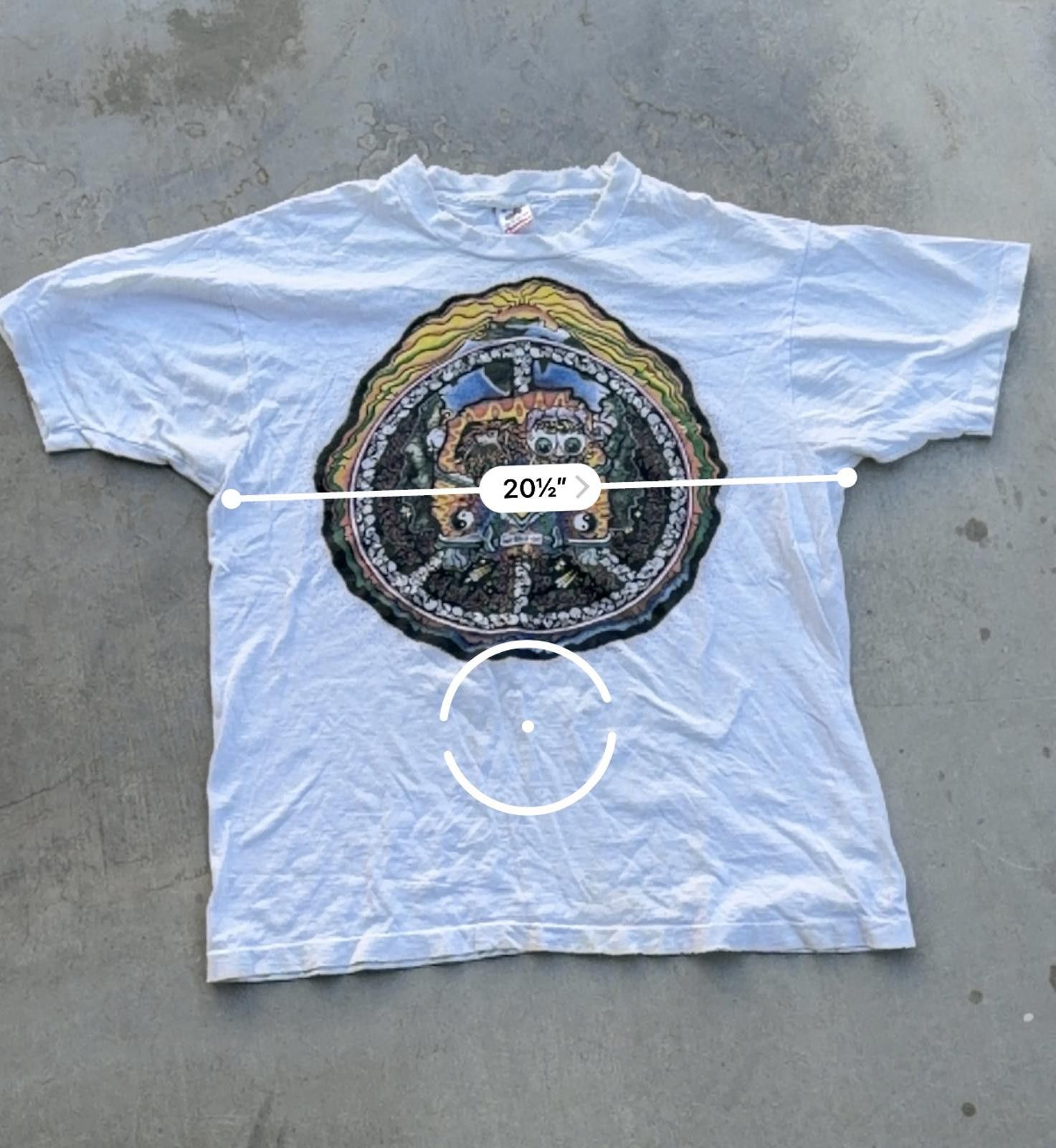 Fruit Of The Loom Vintage 1991 Grateful Dead Mandala Tee XL Fruit Of The Loom Size US XL / EU 56 / 4 - 7 Thumbnail