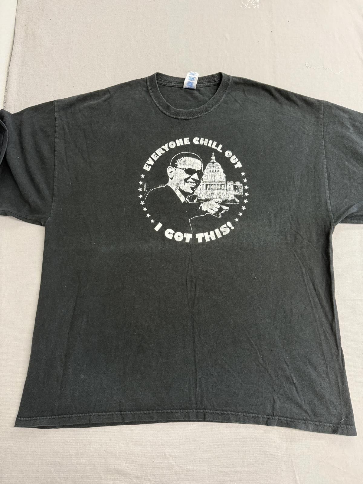 Other Barack Obama T-shirt 2008 Tee Everyone Chill Out I Got This Size US XXL / EU 58 / 5 - 1 Thumbnail