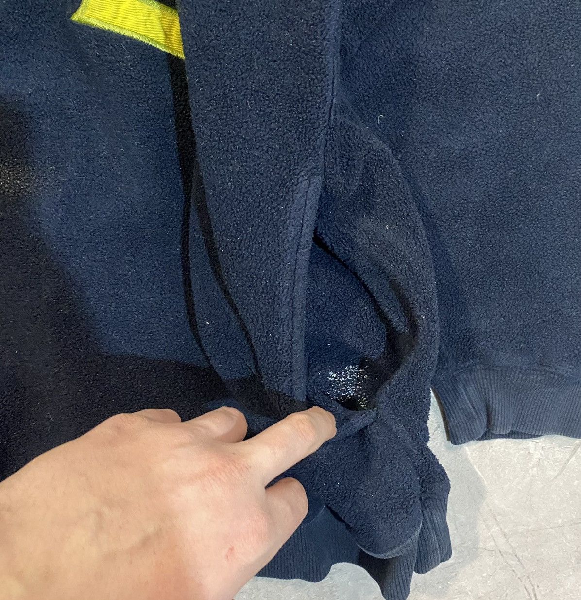Yves Saint Laurent RARE ! VINTAGE YVES SAINT LAURENT YSL BIG LOGO FLEECE 00s Size US XL / EU 56 / 4 - 10 Thumbnail