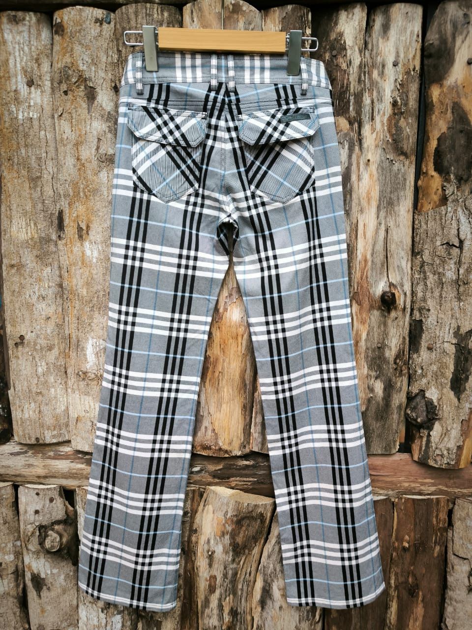 Burberry Rare Pants Burberry blue Labels Size 24" / US 00 / IT 34 - 2 Thumbnail
