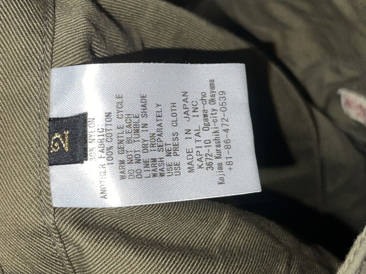 Kapital Kapital Wide-Leg Cotton-Ripstop Cargo Trousers Size 2 Size US 32 / EU 48 - 4 Thumbnail