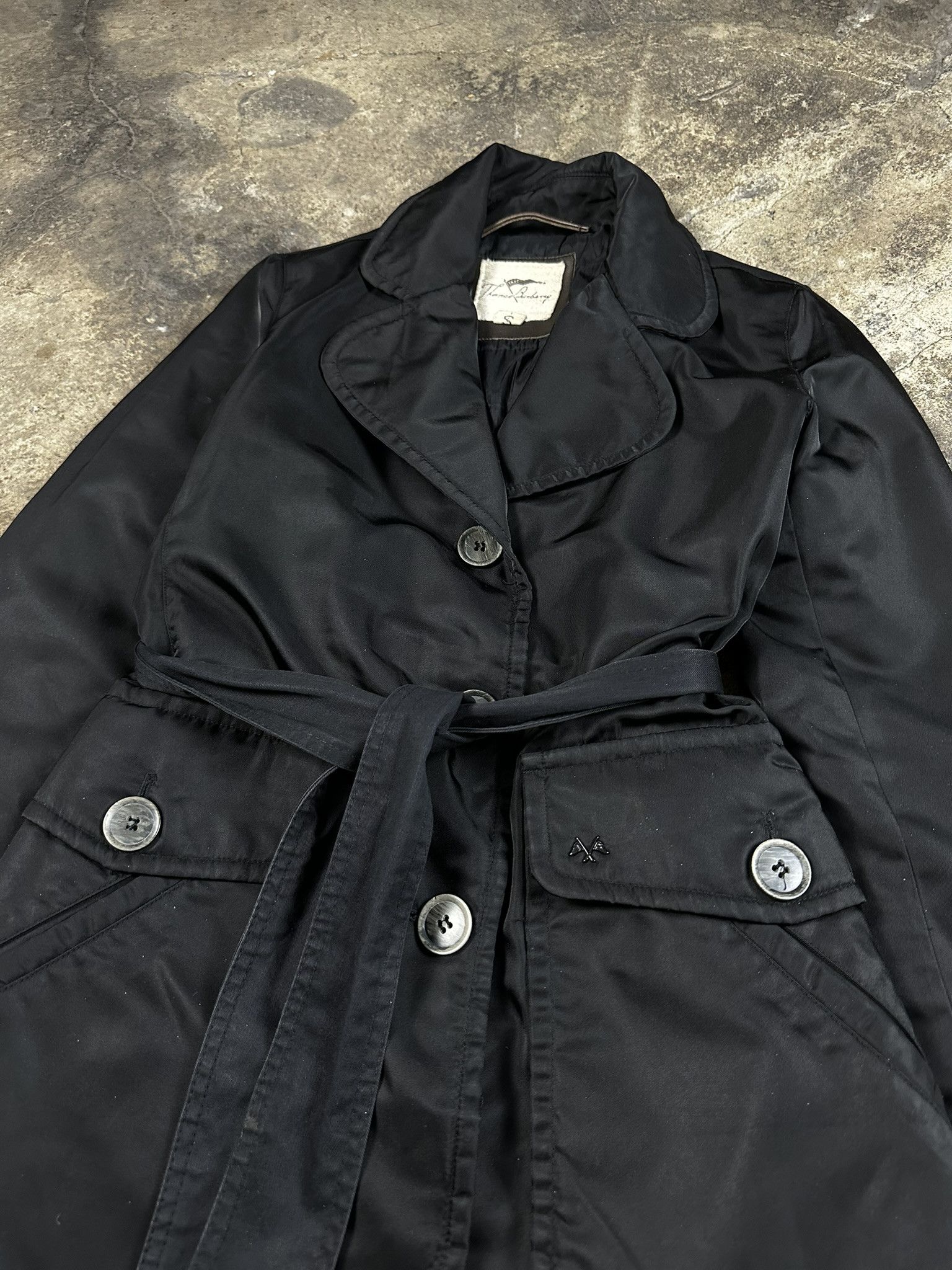 Burberry Vintage Thomas Burberry Nylon Coat Size S / US 4 / IT 40 - 3 Thumbnail
