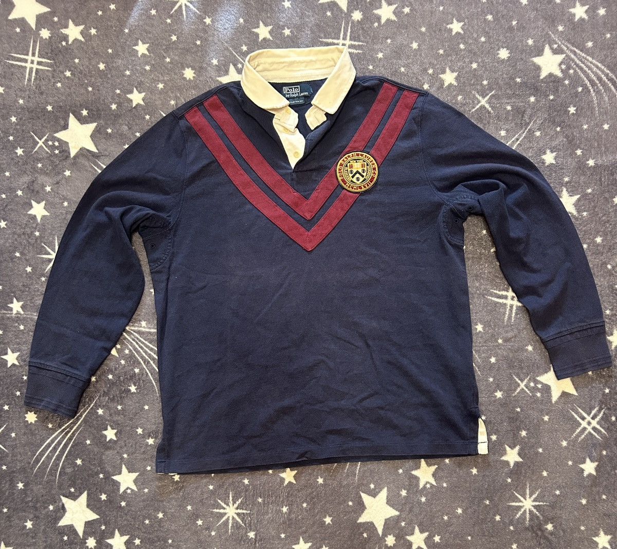Polo Ralph Lauren VINTAGE Ralph Lauren Polo Rugby Madison Bleeker New York Size US L / EU 52-54 / 3 - 2 Thumbnail