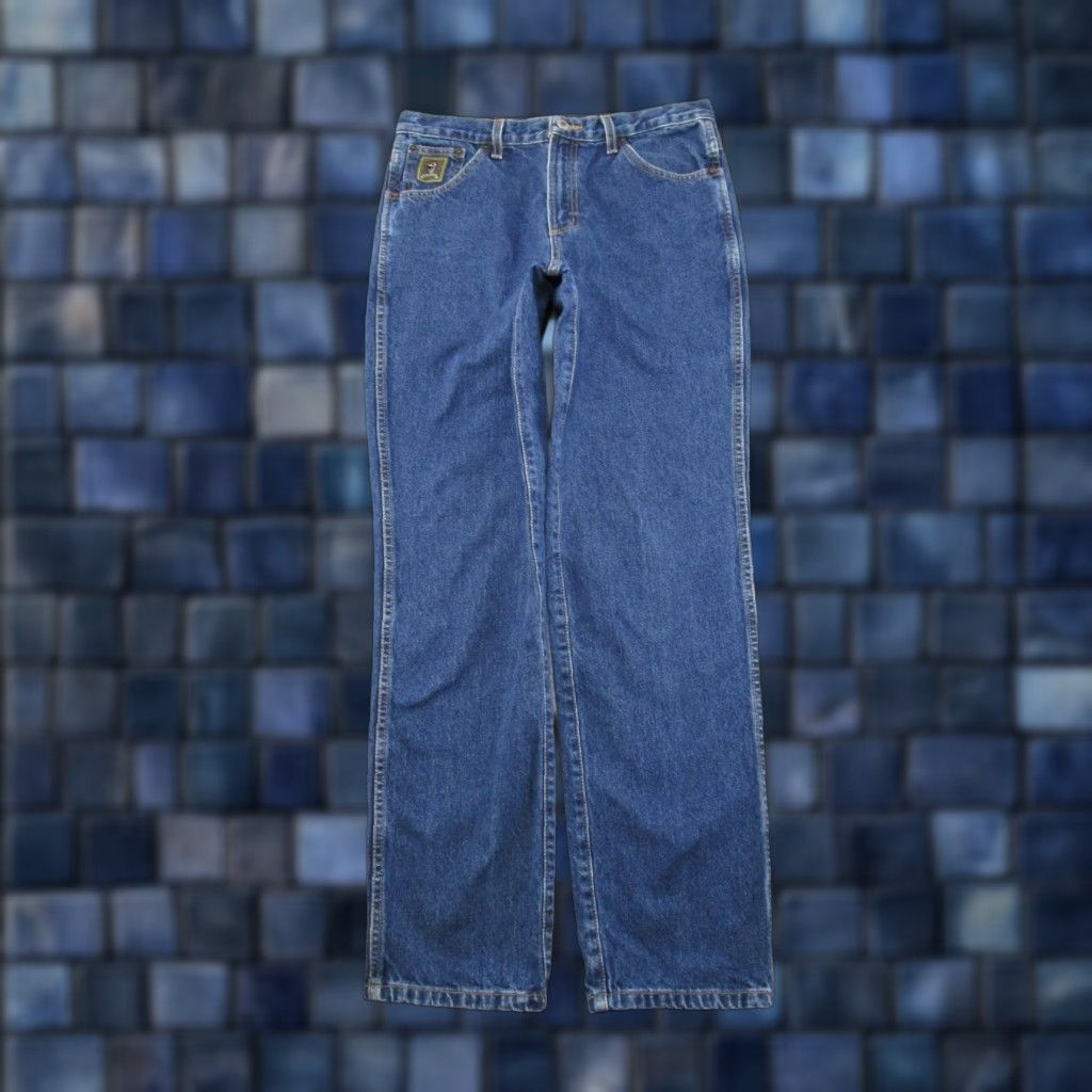 Denime Cinch Denim Jeans 31x32 Blue Regular Fit 5-Pocket Western Cowboy Workwear Mens Jeans Size US 31 - 1 Thumbnail