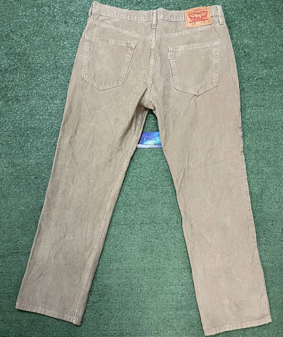 Levi's Levi 514 beige corduroy jeans Size US 34 / EU 50 - 2 Thumbnail