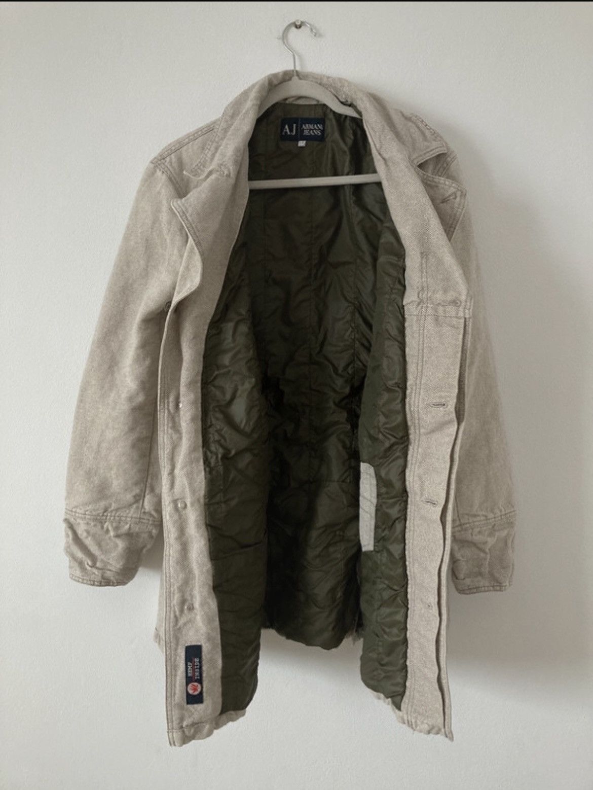 Armani Armani Jeans Hemp Jacket Size US M / EU 48-50 / 2 - 2 Thumbnail