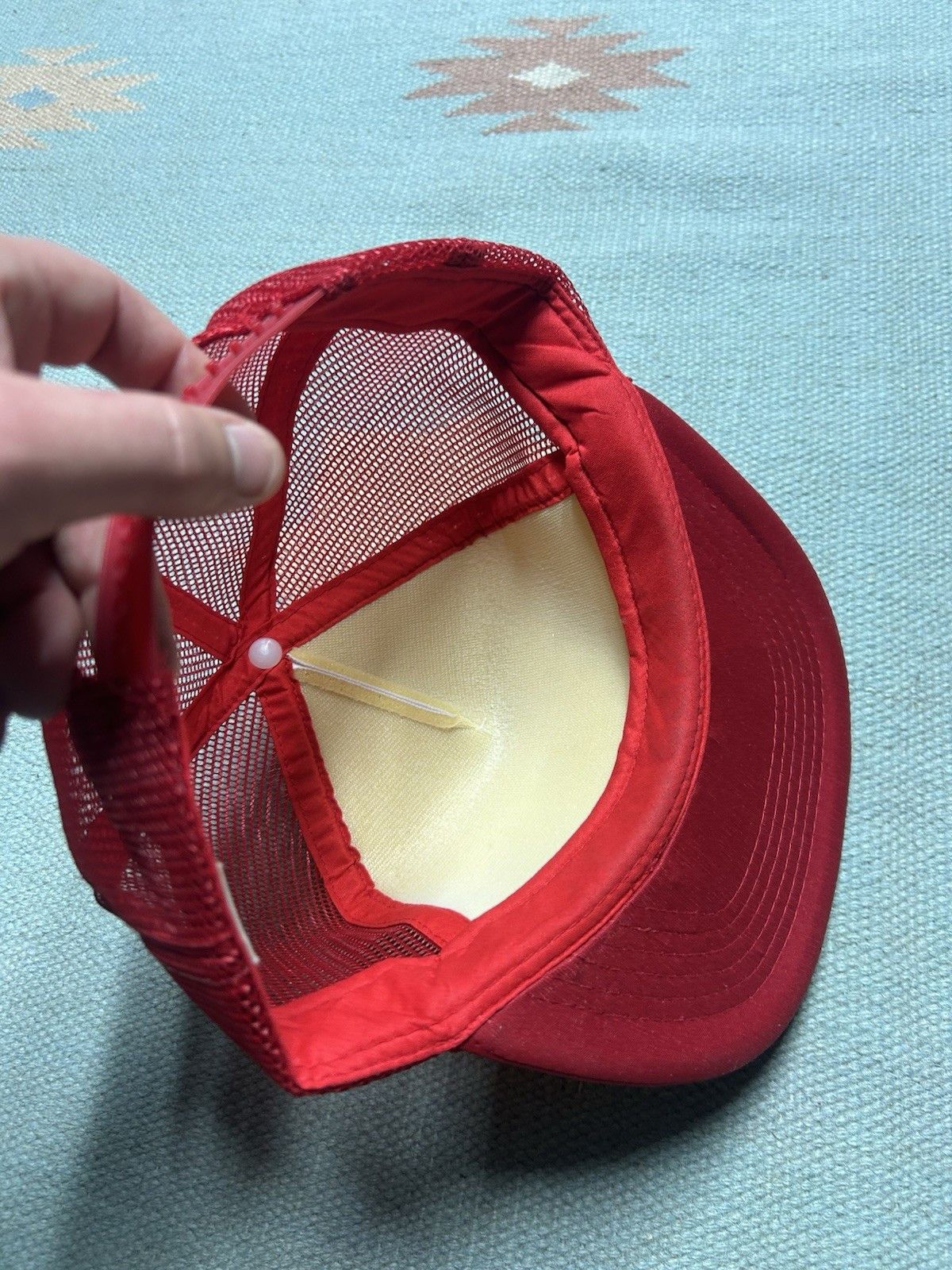 Vintage trucker hat industrial manufacturin Burton Michigan bad boys Size ONE SIZE - 7 Thumbnail
