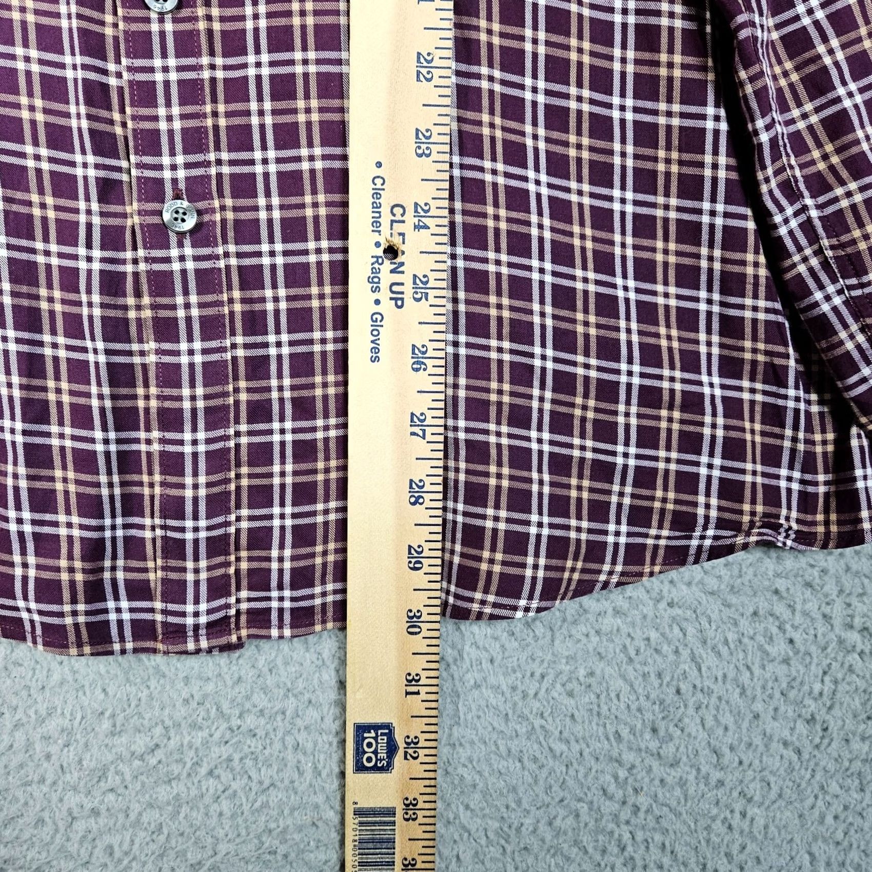 Rodd & Gunn Rodd & Gunn Sports fit Men’s Plaid Button-Up Casual Shirt XL Multicolor, Button-Down, Long Sleeve, Cotton, Regular, Fashion, Across Seasons, Mens Size US XL / EU 56 / 4 - 6 Thumbnail