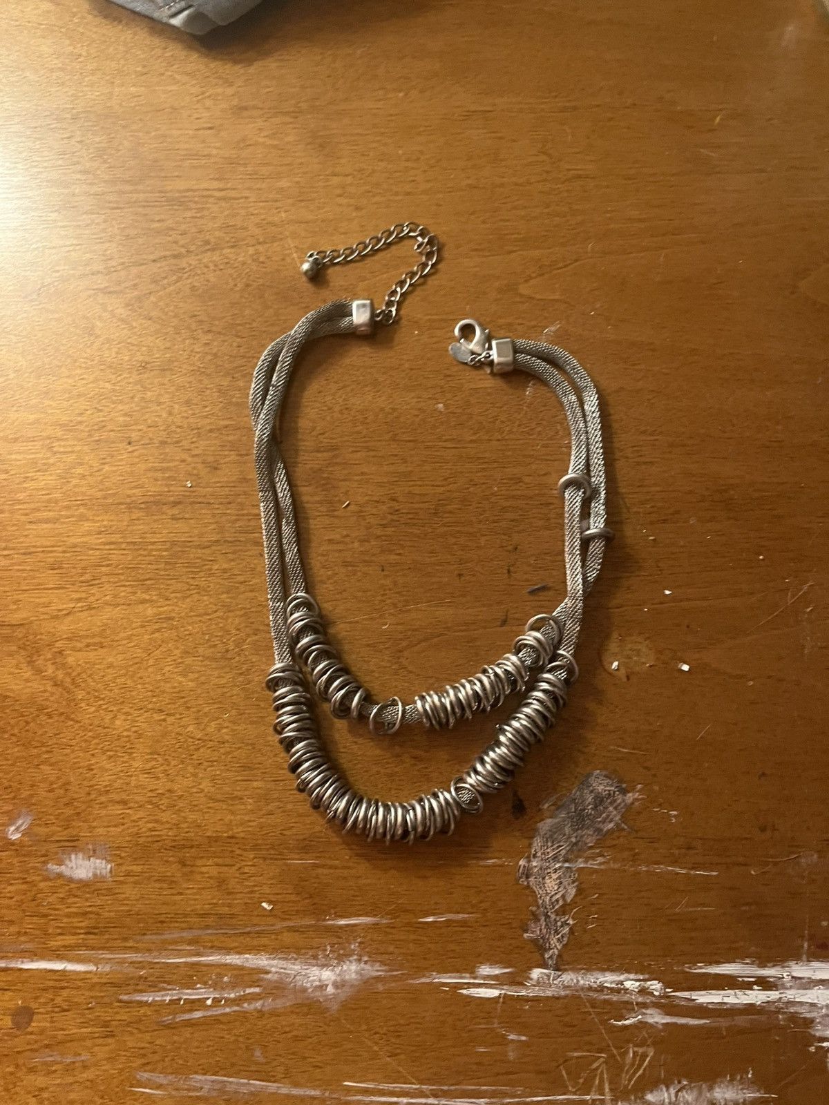 Other Layered silver necklace Size ONE SIZE - 1 Preview