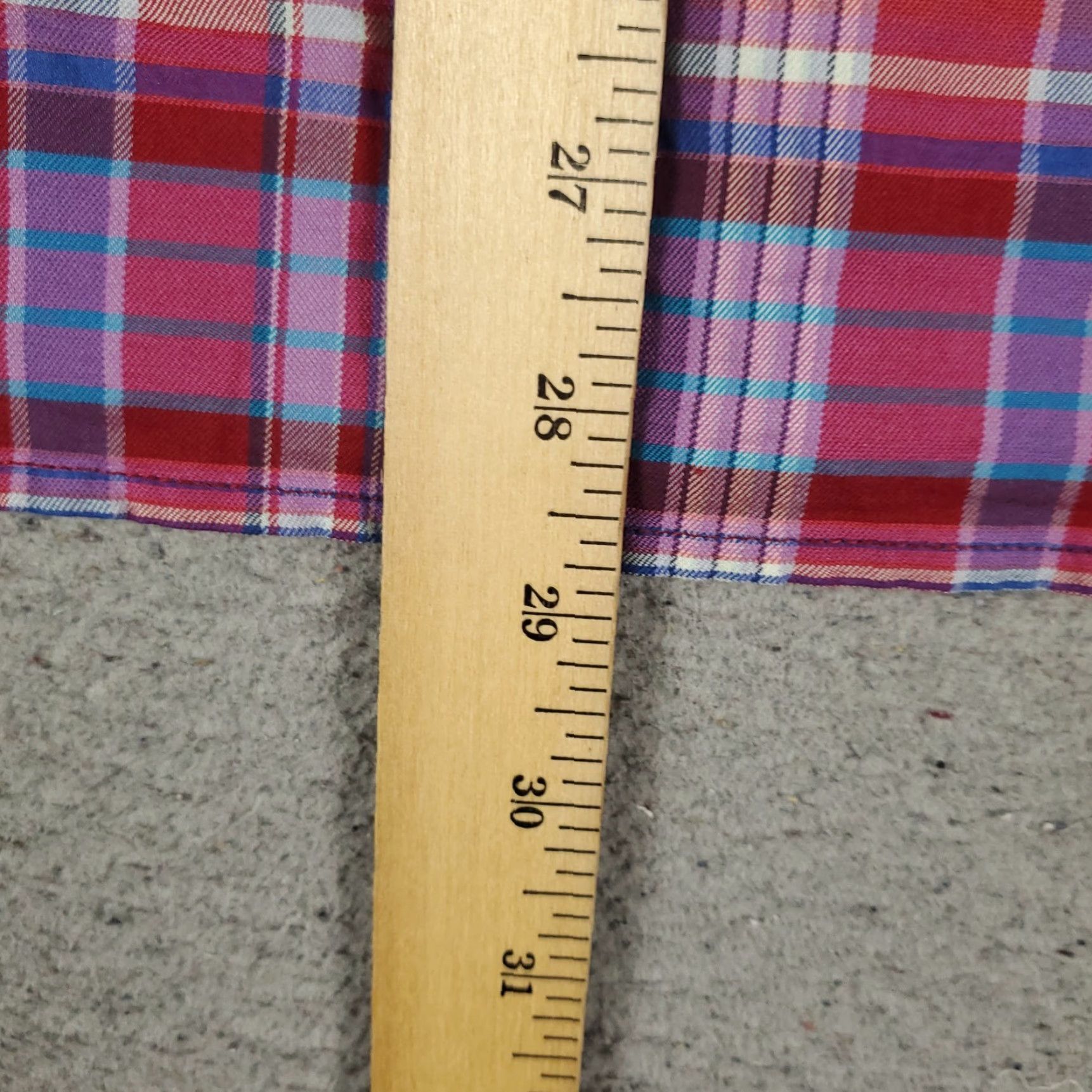 Tommy Bahama Tommy Bahama Button-Up Shirt Mens Medium Red Plaid Silk Cotton Long Sleeve Size US M / EU 48-50 / 2 - 4 Thumbnail