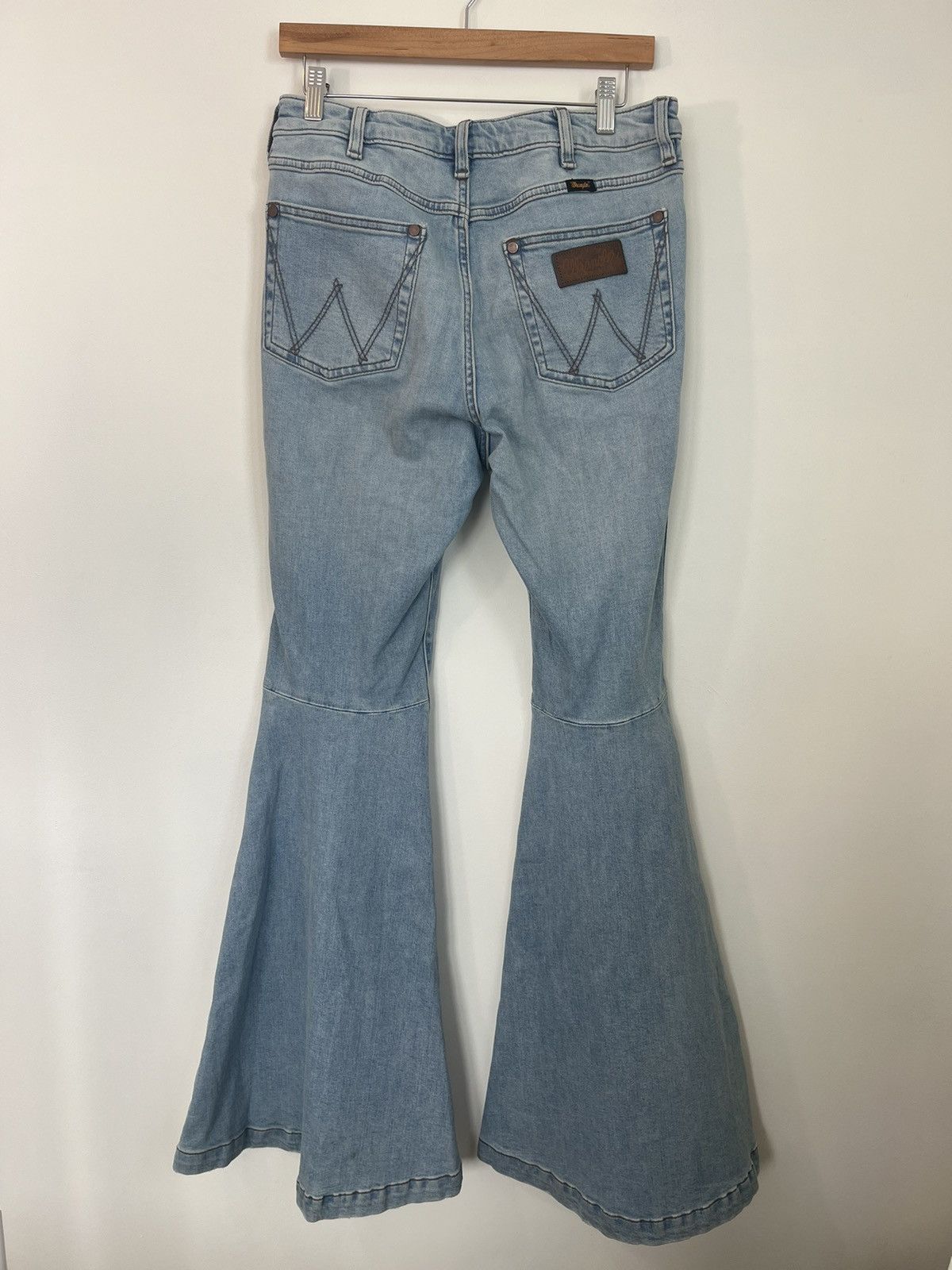Vintage Vintage Wrangler Bell Bottom Flare Jeans Size US 30 / EU 46 - 5 Thumbnail