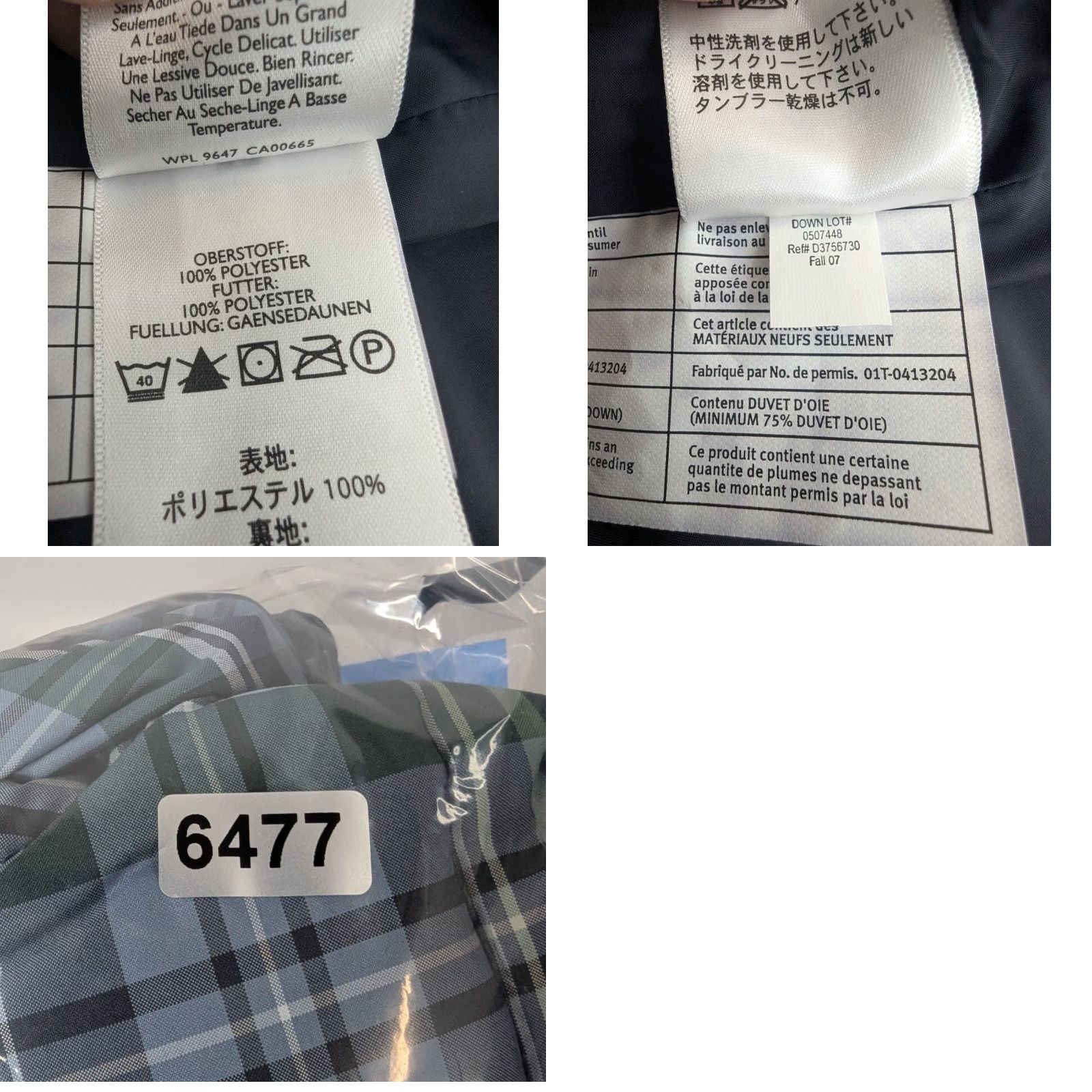 Eddie Bauer VINTAGE Eddie Bauer Premium Goose Down Vest Women's Large Blue Green Plaid Sleeveless Size L / US 10 / IT 46 - 9 Thumbnail