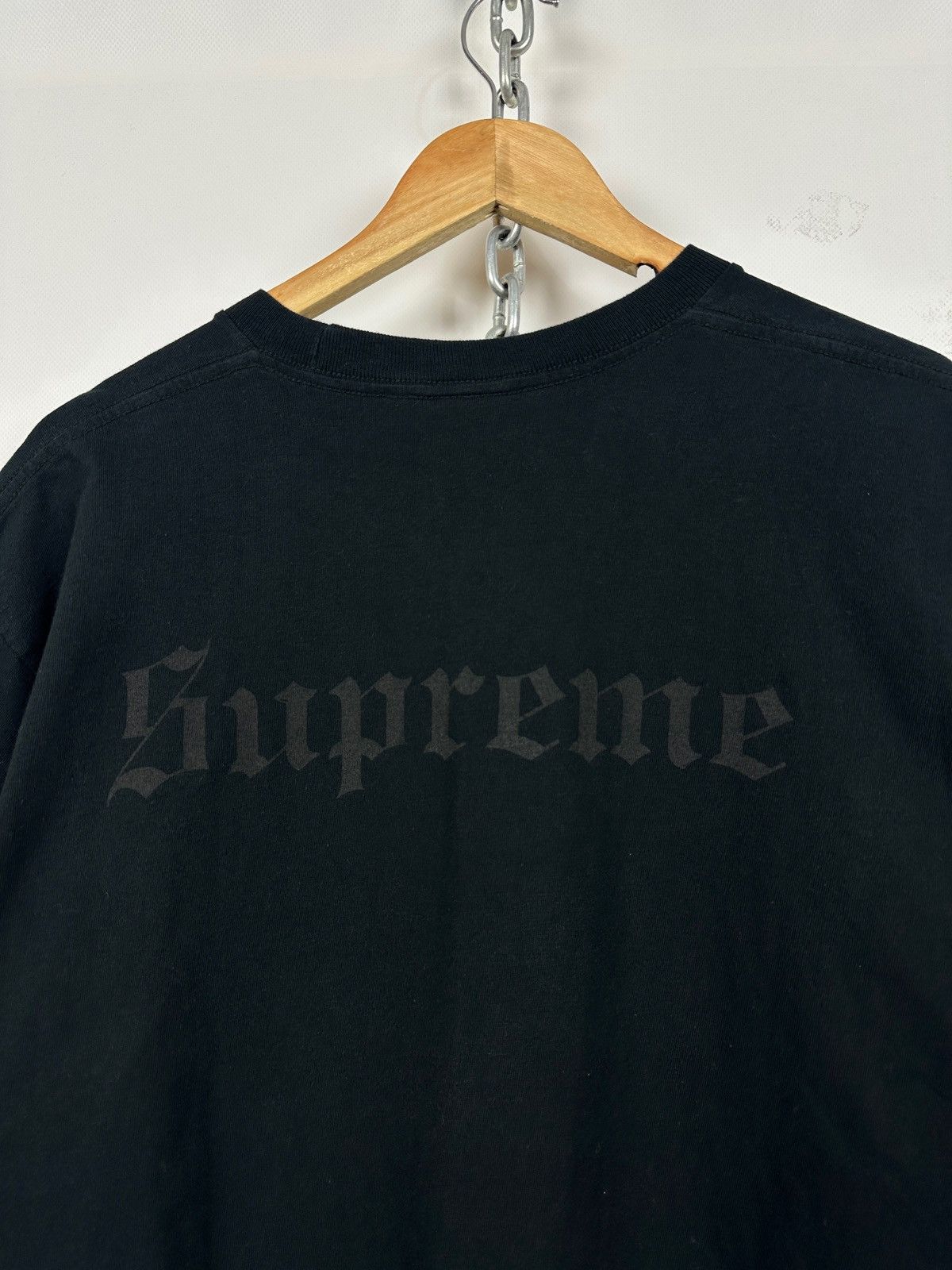 SS18 Supreme x Hellraiser Pinhead Black T-Shirt