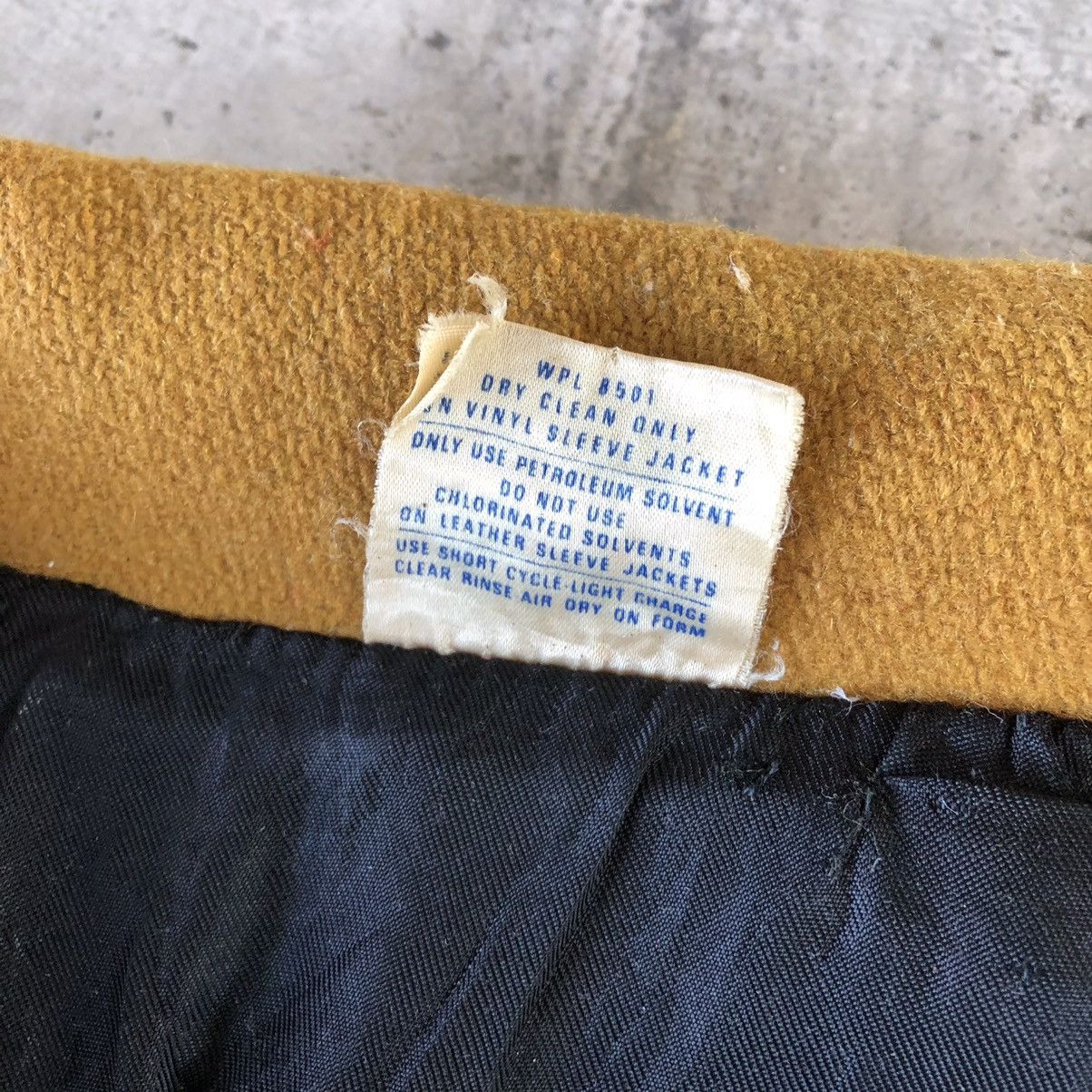 Vintage ADMIRAL SPORTSWEAR Custom Made Leather Varsity Jacket Size US M / EU 48-50 / 2 - 12 Thumbnail