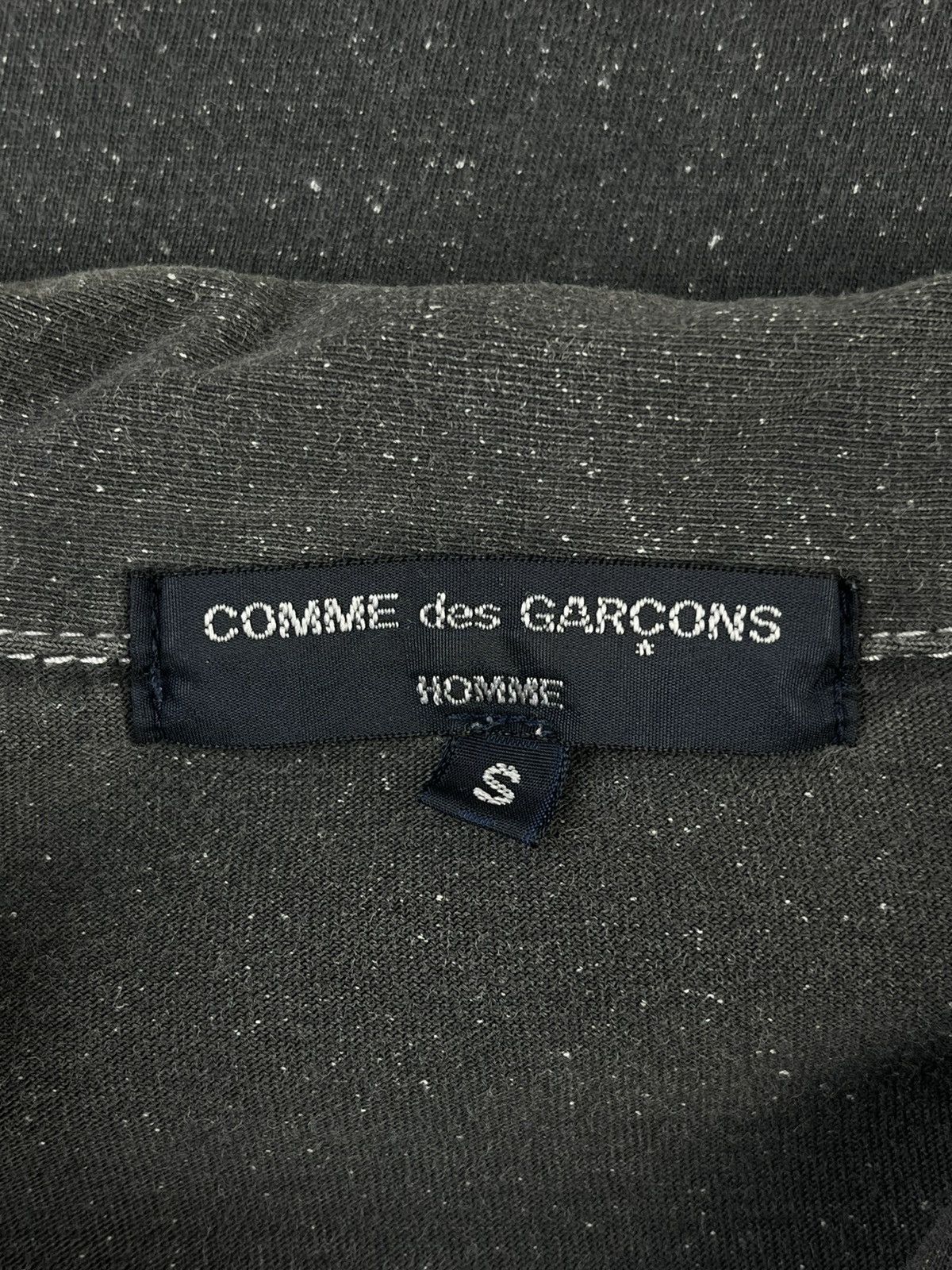 Comme des Garcons AW04 Comme des Garcons Homme Zip Polo Tshirt Size US S / EU 44-46 / 1 - 4 Thumbnail