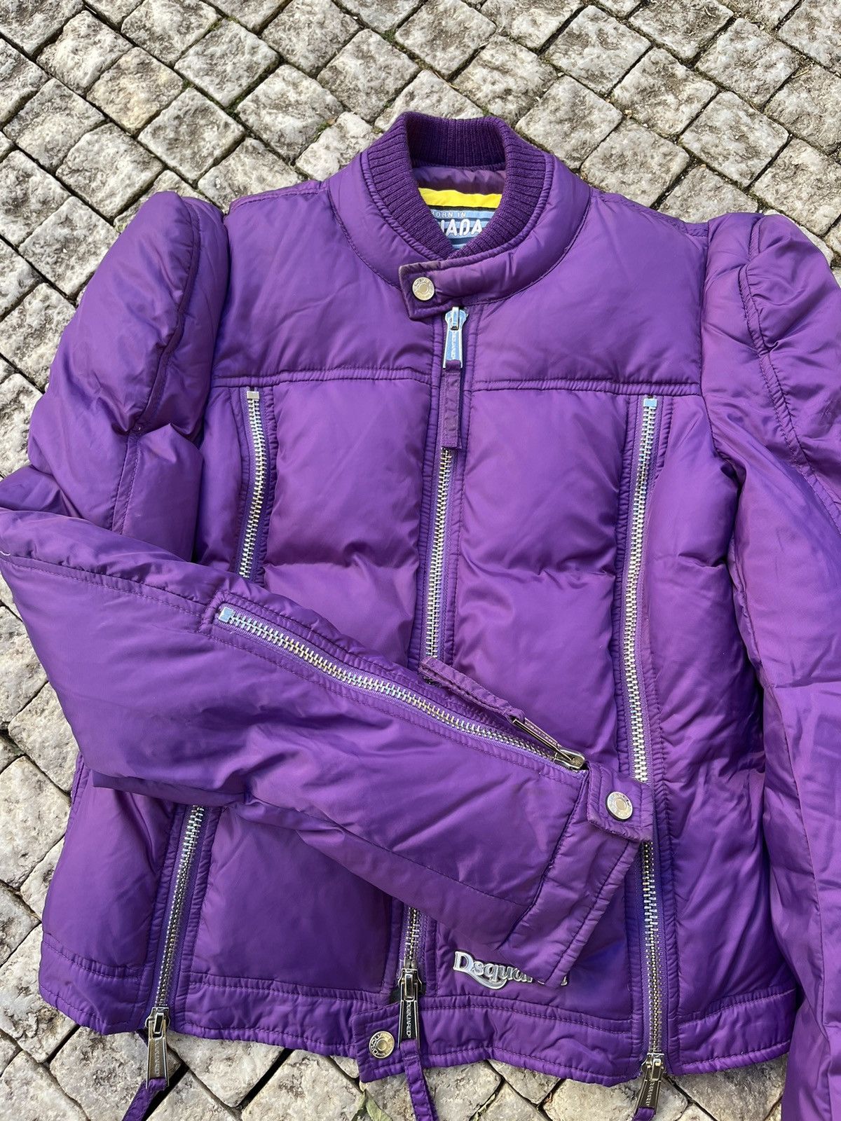 Dsquared2 Dsquared biker bomber jacket Size M / US 6-8 / IT 42-44 - 4 Thumbnail