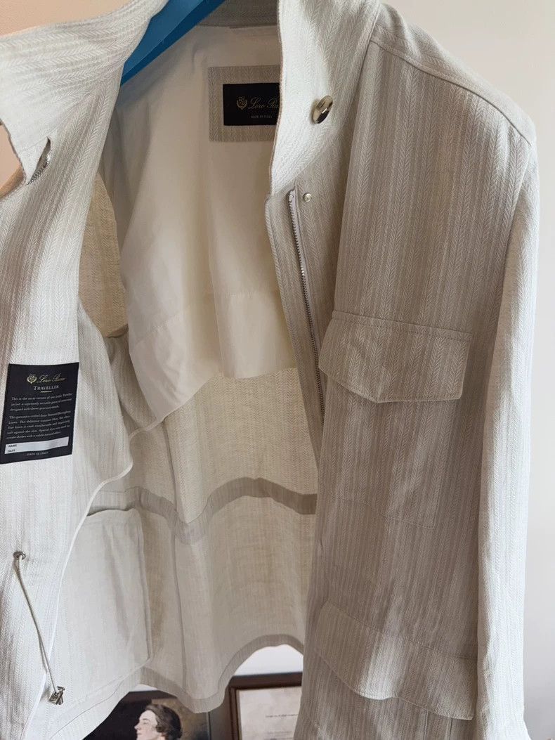 Loro Piana Loro Piana Linen Traveler Jacket- Size US L / EU 52-54 / 3 - 6 Thumbnail