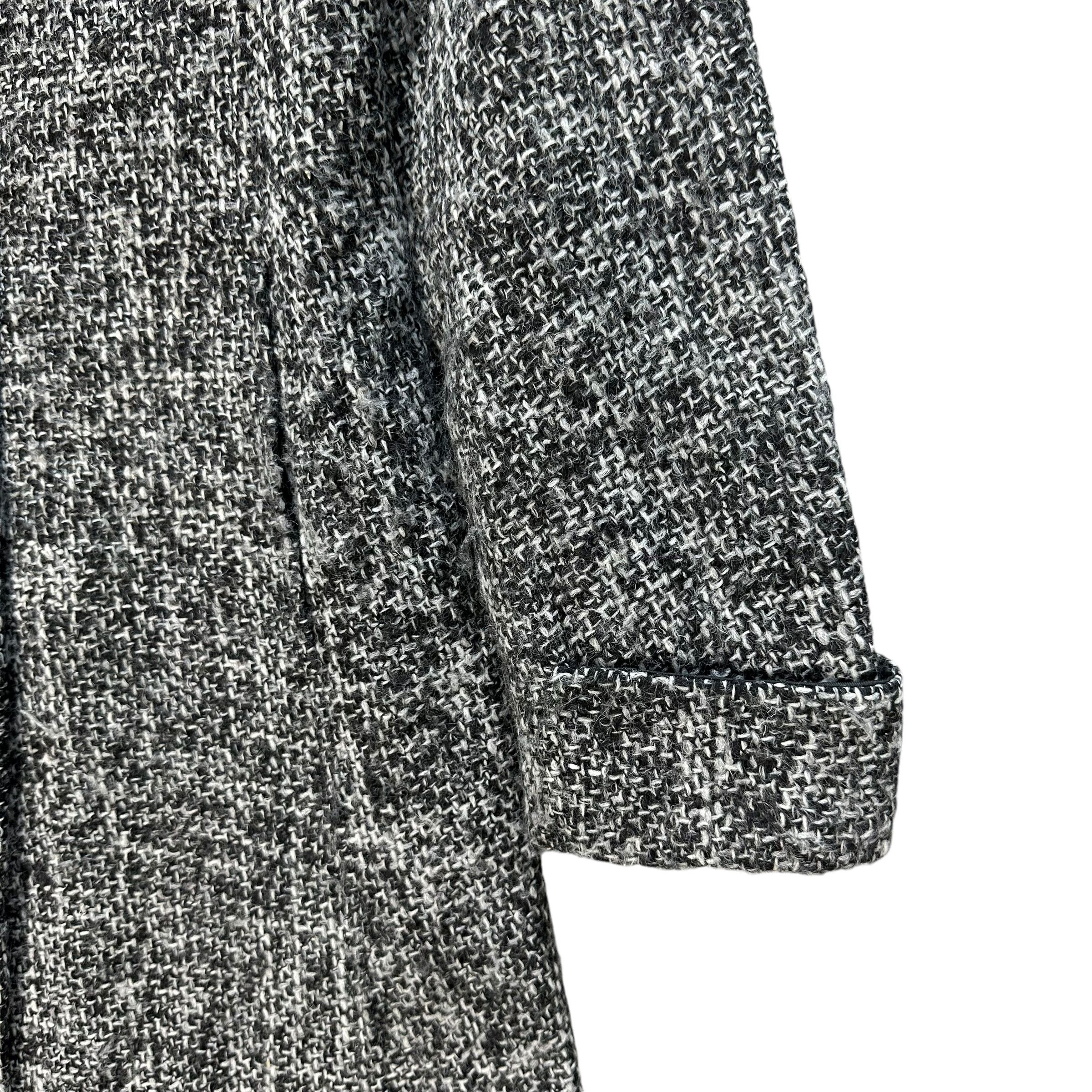 MAX&Co. MAX & CO active Tweed Long Coat Jacket #A53-1222 Size XS / US 0-2 / IT 36-38 - 5 Thumbnail