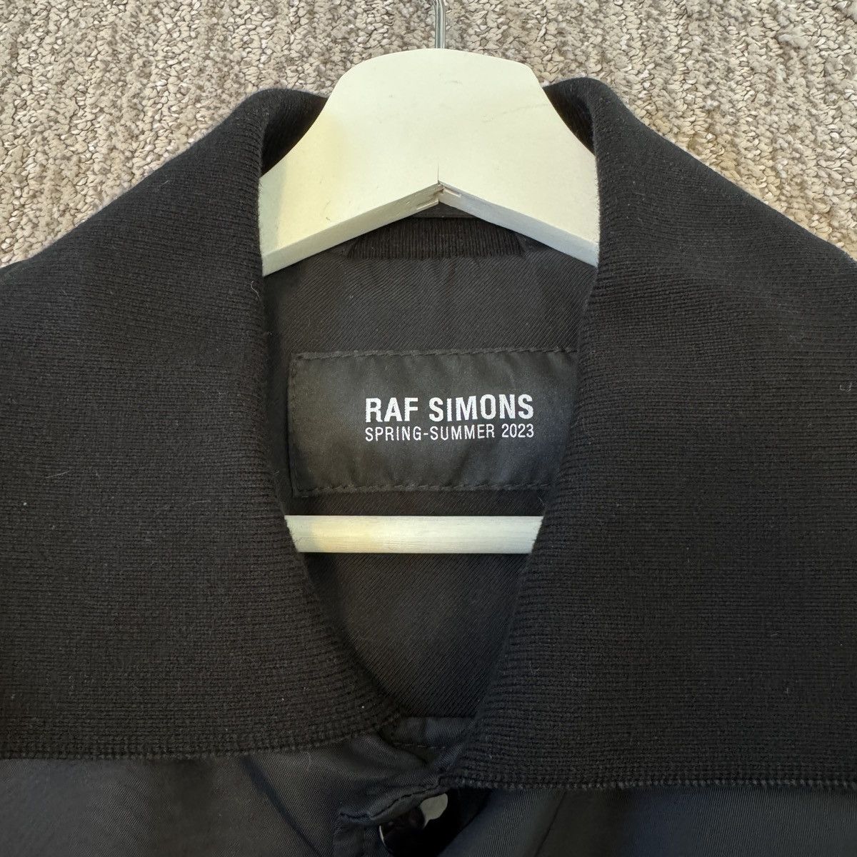 Raf Simons Raf Simons Spring/Summer 2023 Men’s Collared Bomber Jacket Size US XL / EU 56 / 4 - 3 Thumbnail