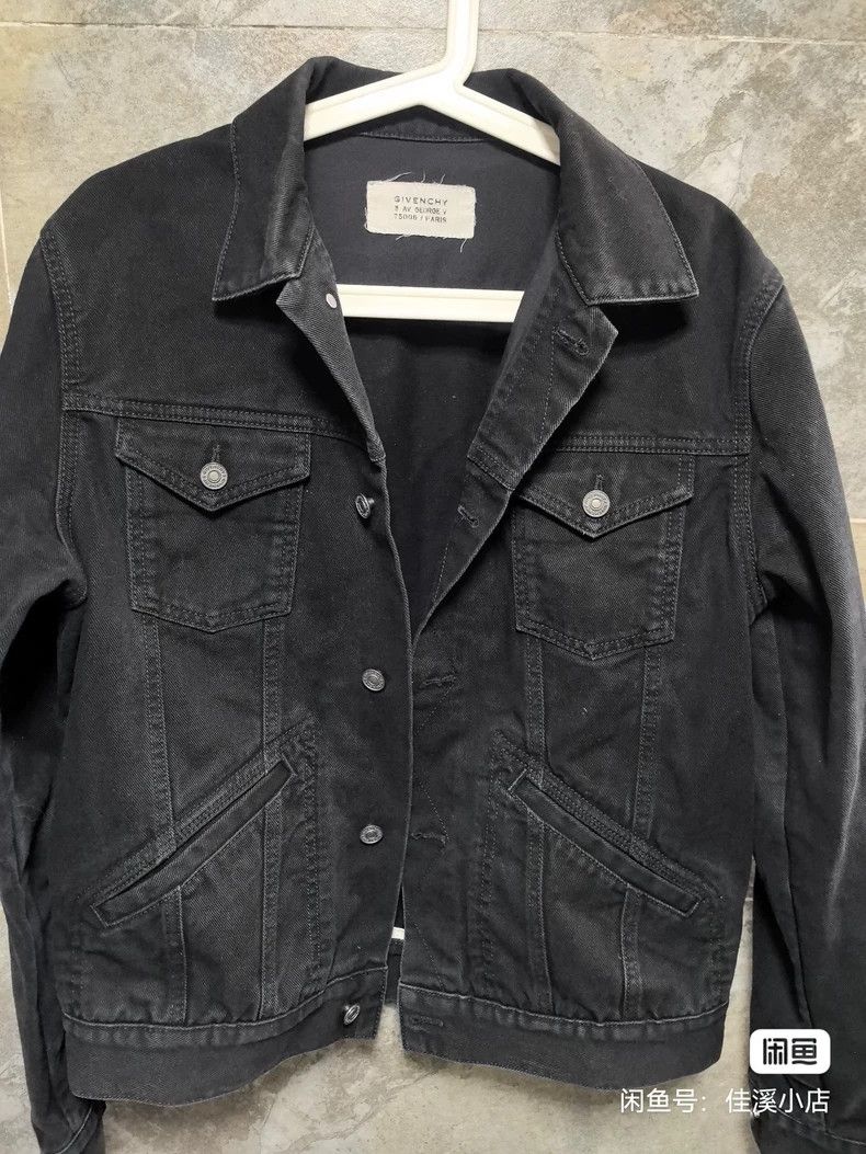 Givenchy Givenchy Men's Denim Jacket, Size L, Chest 52-53 Size US L / EU 52-54 / 3 - 3 Thumbnail