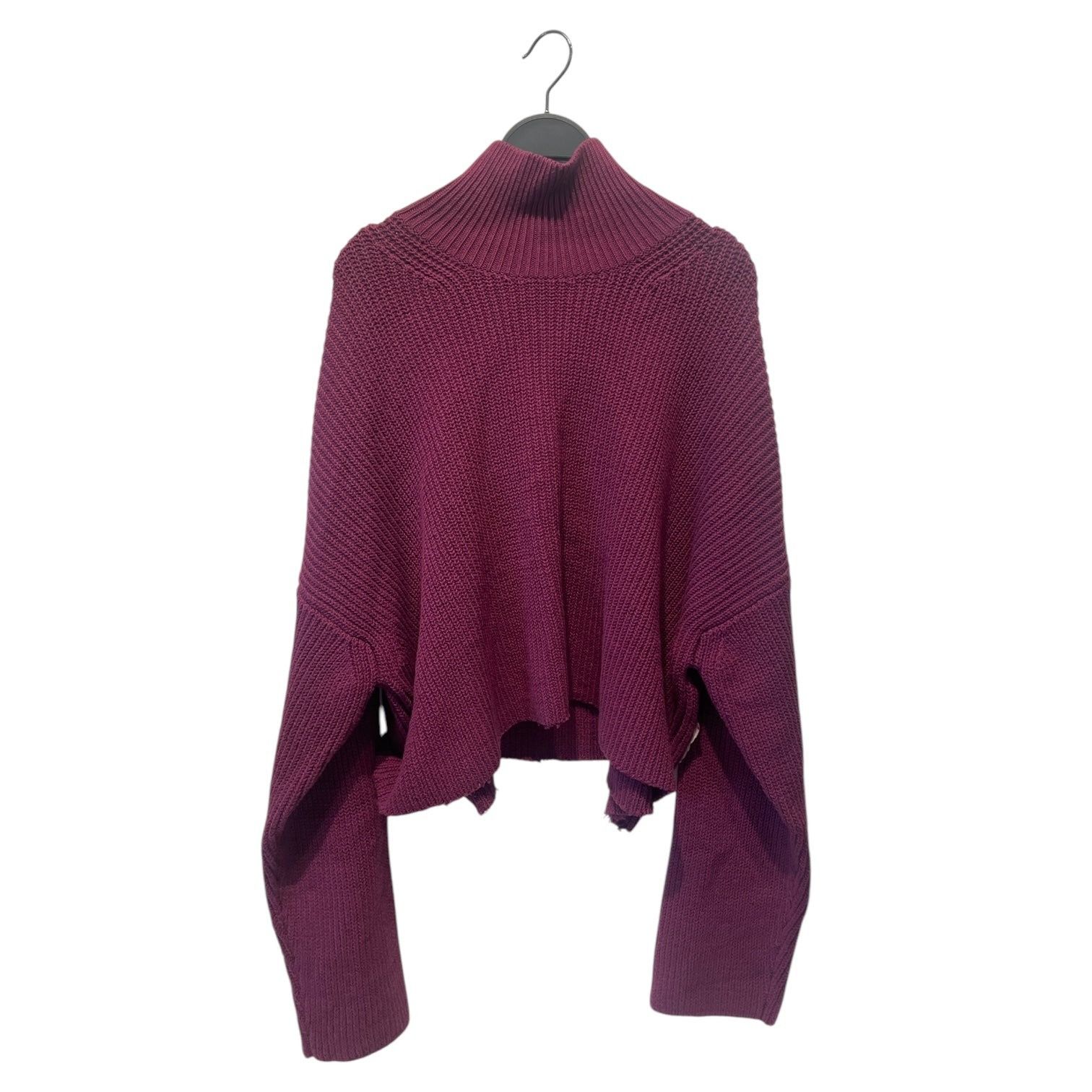 Balenciaga Mock Neck Heavy Boxy Knit Sweater Size M / US 6-8 / IT 42-44 - 2 Thumbnail