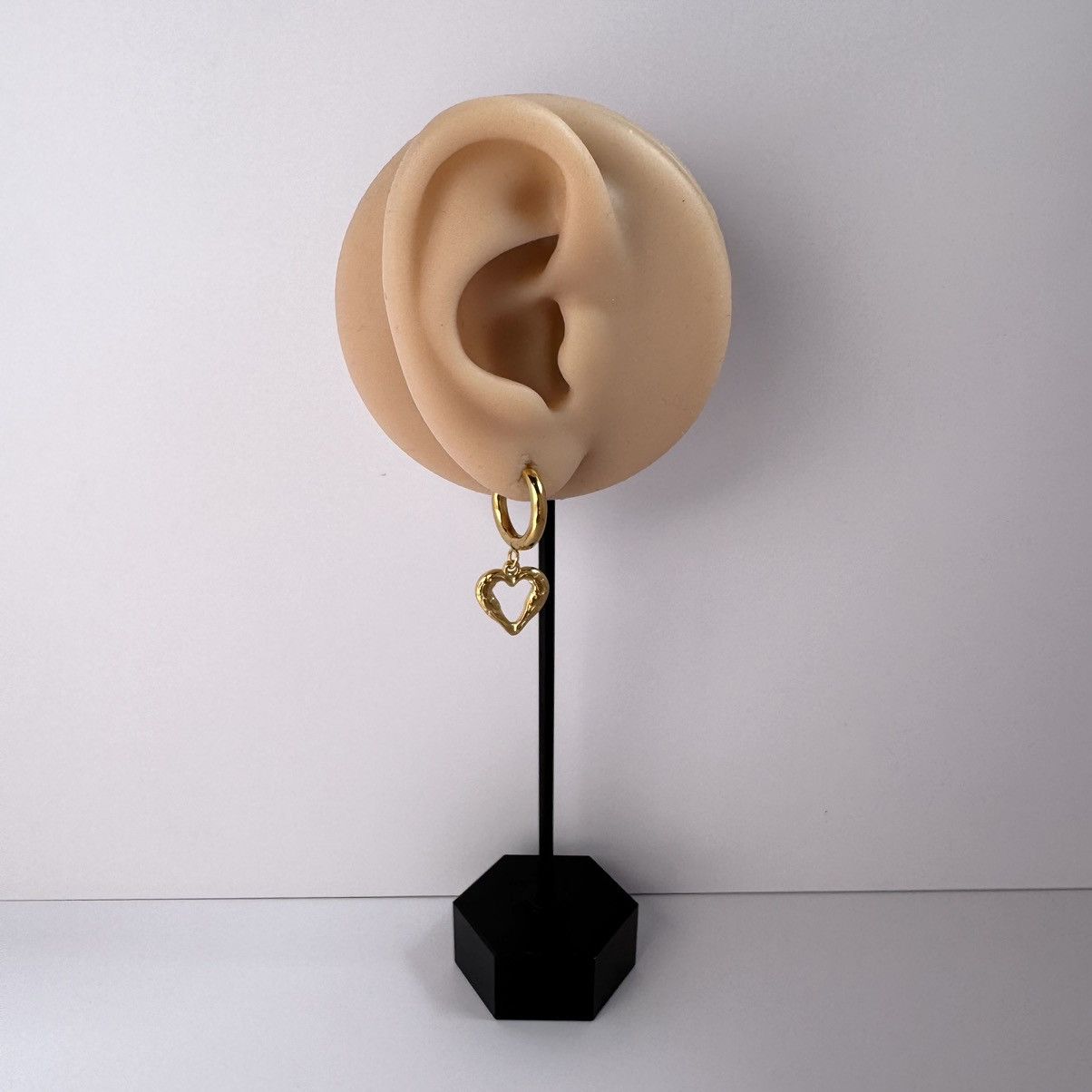 Other Love Heart Dangle Drop Earrings for Women Size ONE SIZE - 5 Thumbnail