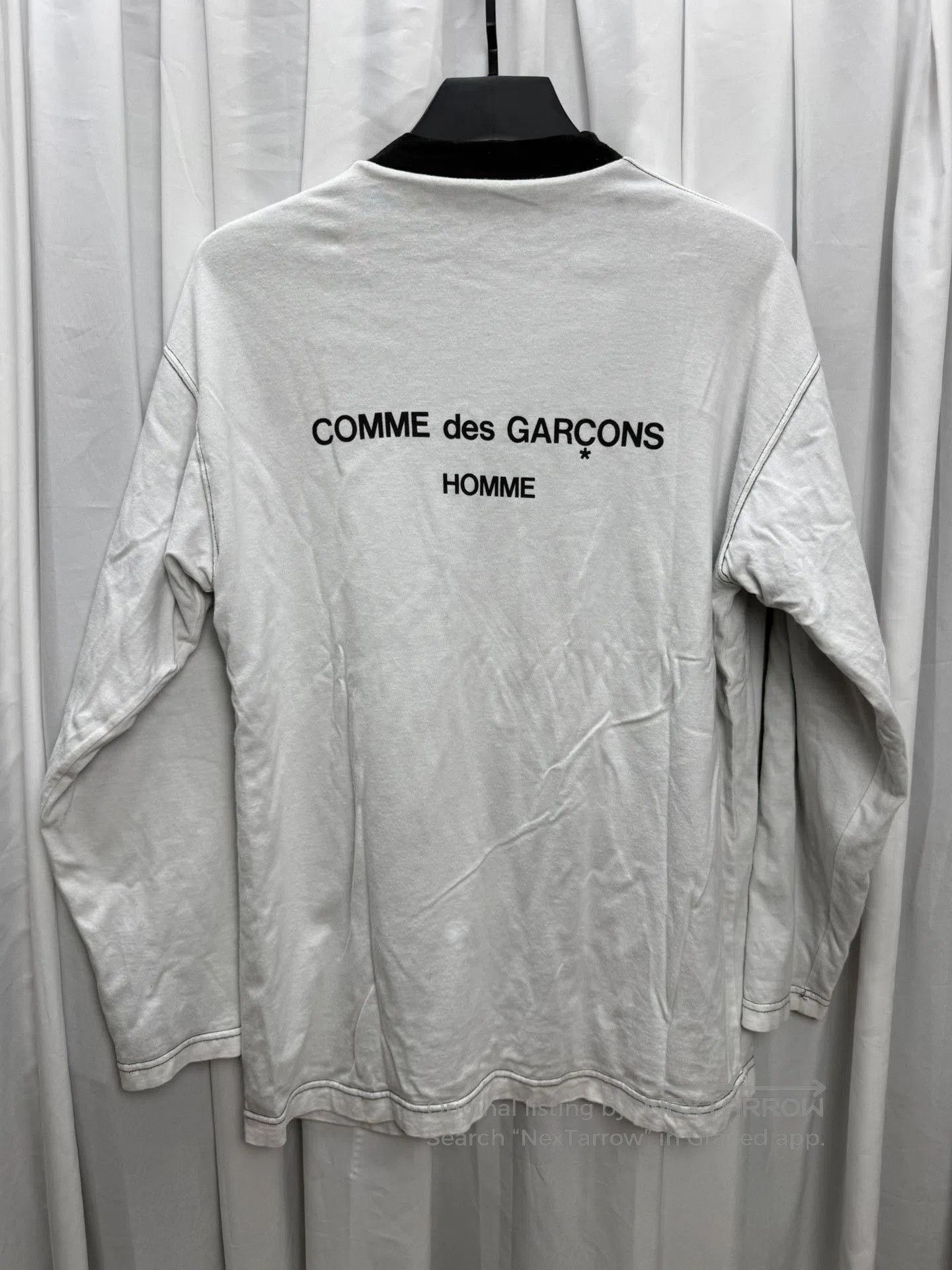 Comme des Garcons Homme Plus Comme des Garçons Homme 1995 Archives Logo Sweatshirt. Size US M / EU 48-50 / 2 - 1 Thumbnail