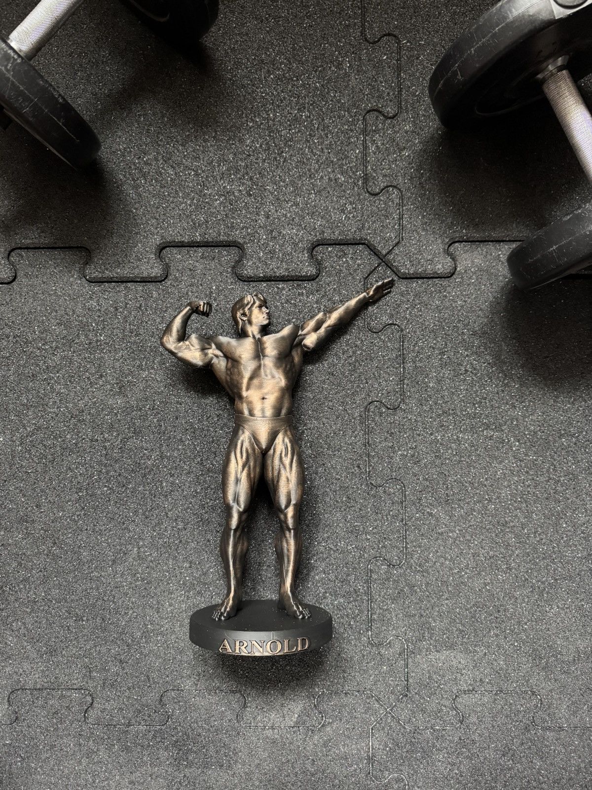 Other Gym statue Arnold Schwarzenegger 37cm Size ONE SIZE - 7 Thumbnail