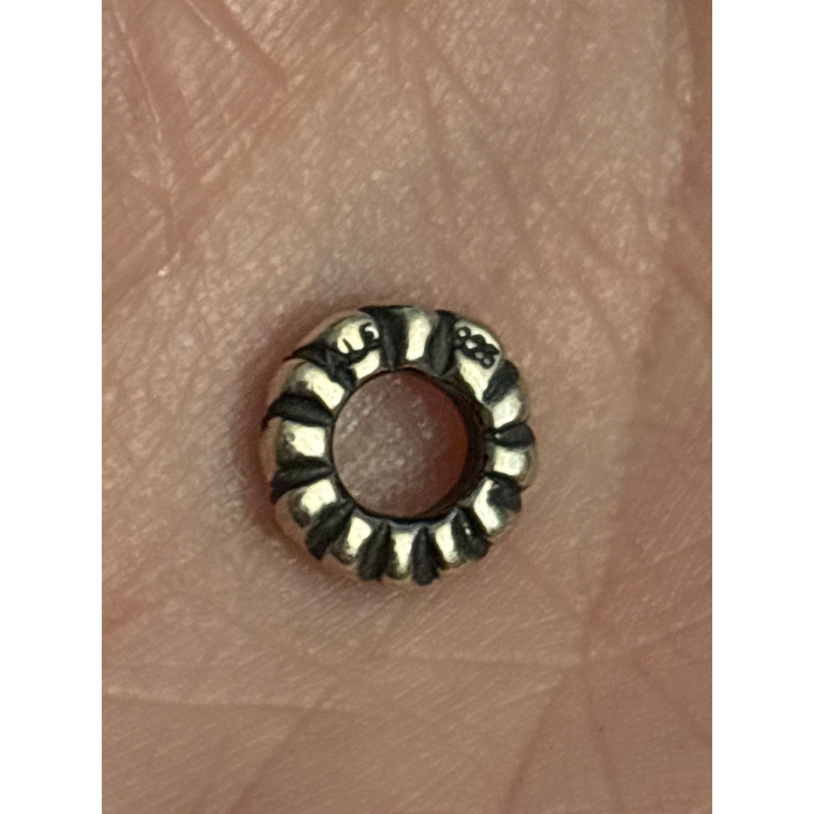 pandora Pandora Sterling Silver Heart Spacer Charm Size ONE SIZE - 2 Thumbnail