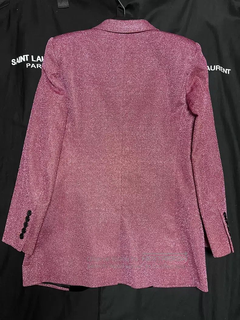 Saint Laurent Paris Saint Laurent Paris Glitter Velvet Lapel Suit i Size XS / US 0-2 / IT 36-38 - 5 Thumbnail