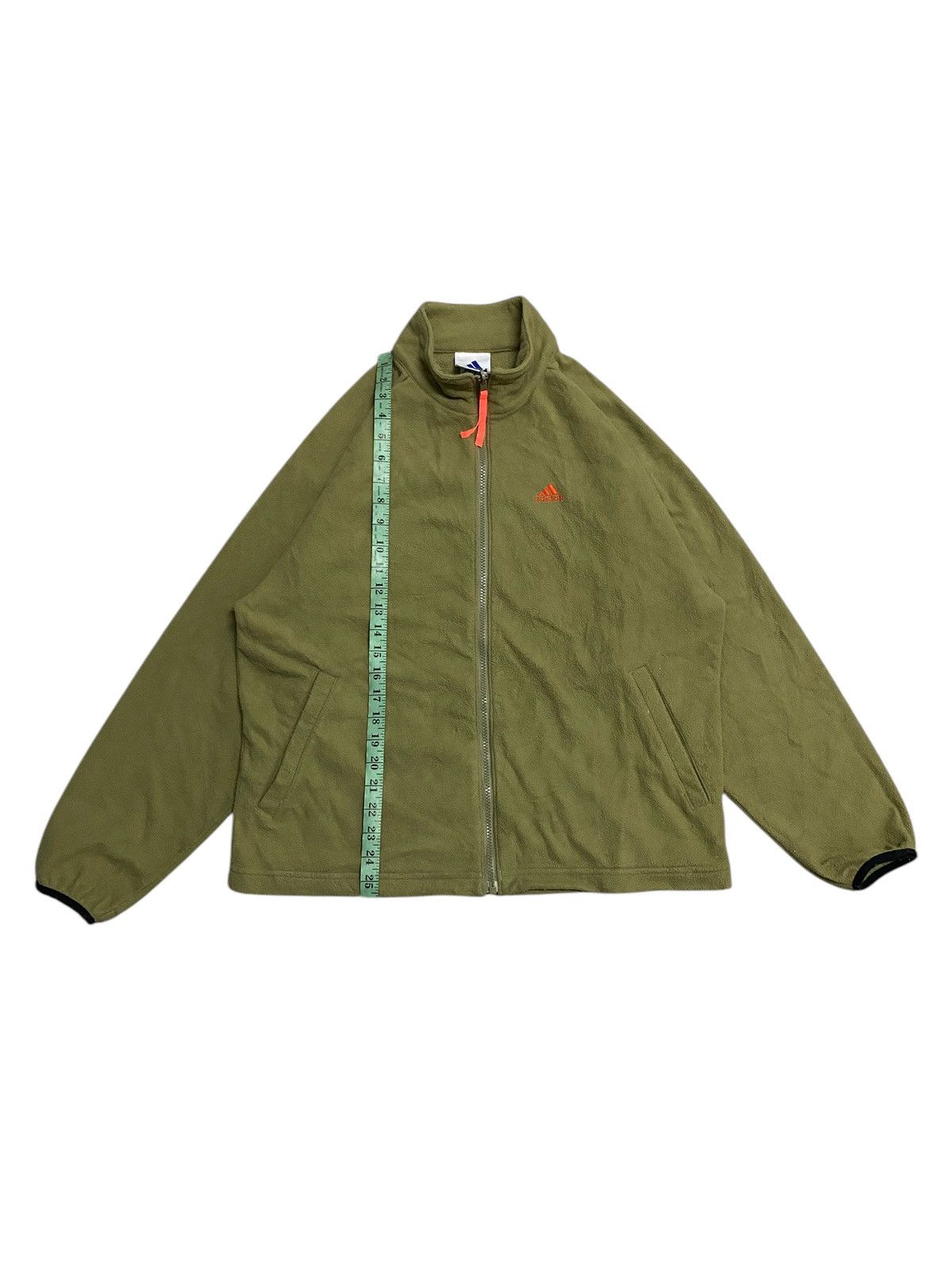 Adidas × Vintage Vintage Adidas Fleece Zipper Jacket Size US S / EU 44-46 / 1 - 9 Thumbnail