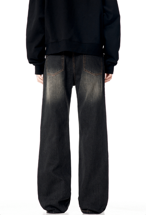Japanese Brand × Jean American men's heavy-duty retro wide-leg bootcut jeans Size US 32 / EU 48 - 5 Thumbnail