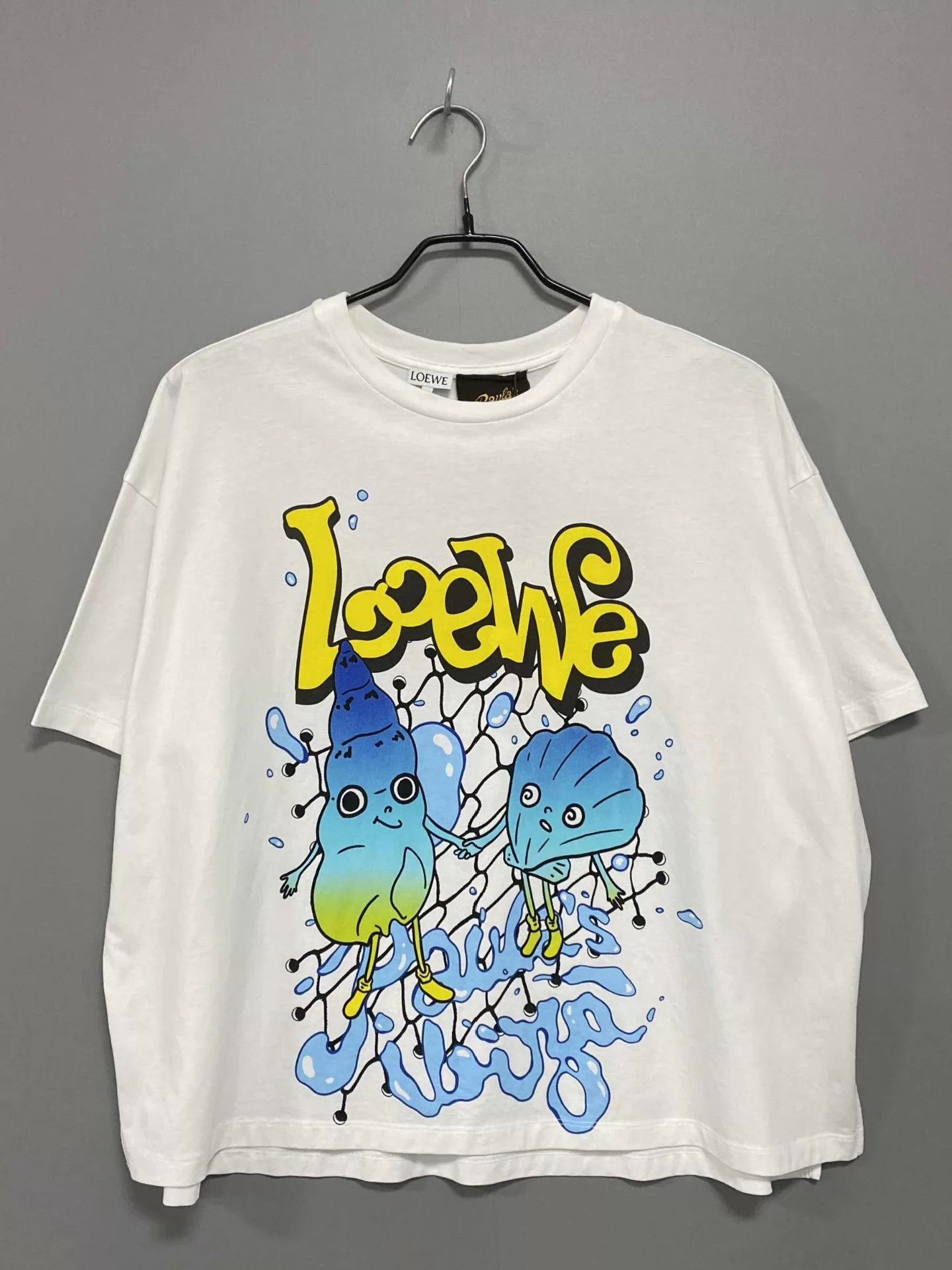 Loewe LOEWE Paula's Ibiza SS22 Short Sleeve Tee Cartoon Shell Print XS Size US XS / EU 42 / 0 - 1 Thumbnail