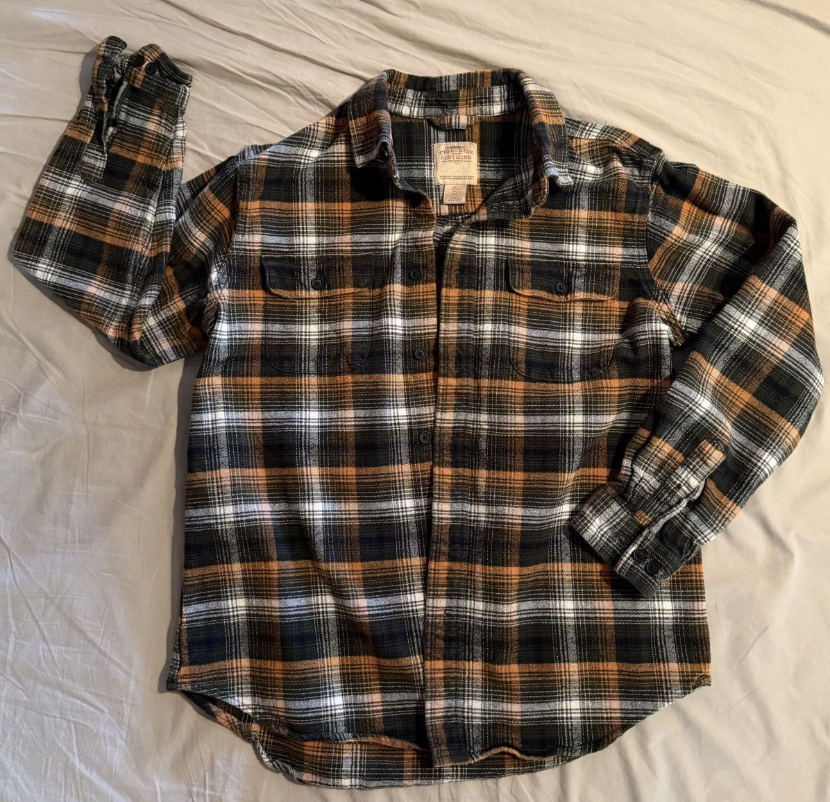 Telluride vintage - workwear long sleeve flannel Size US L / EU 52-54 / 3 - 1 Thumbnail