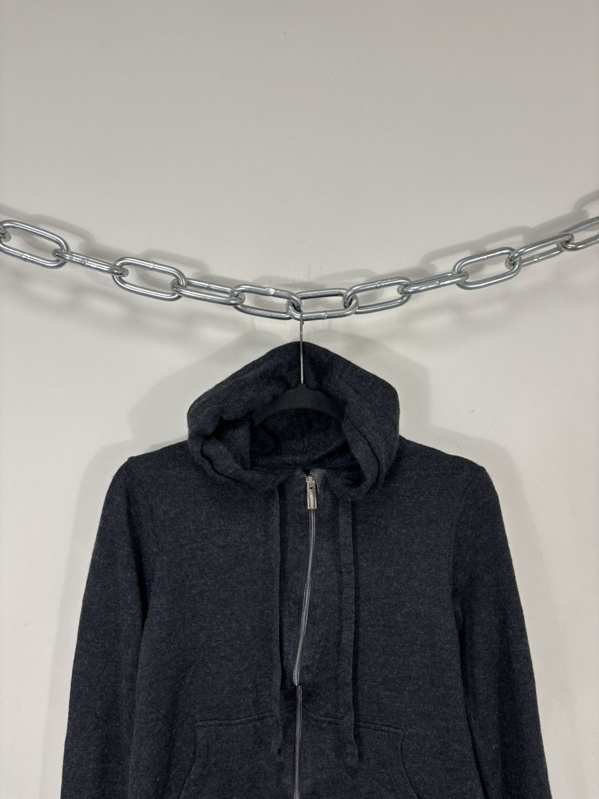 GIESSWEIN Giesswein Austria Women’s Merino Wool Zip Up Hooded Jacket Size XL / US 12-14 / IT 48-50 - 2 Thumbnail