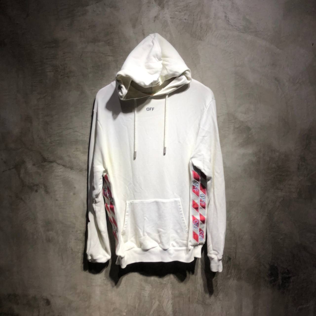 Off-White Off-White Side Tape Pull over hoodie Size US M / EU 48-50 / 2 - 15 Thumbnail