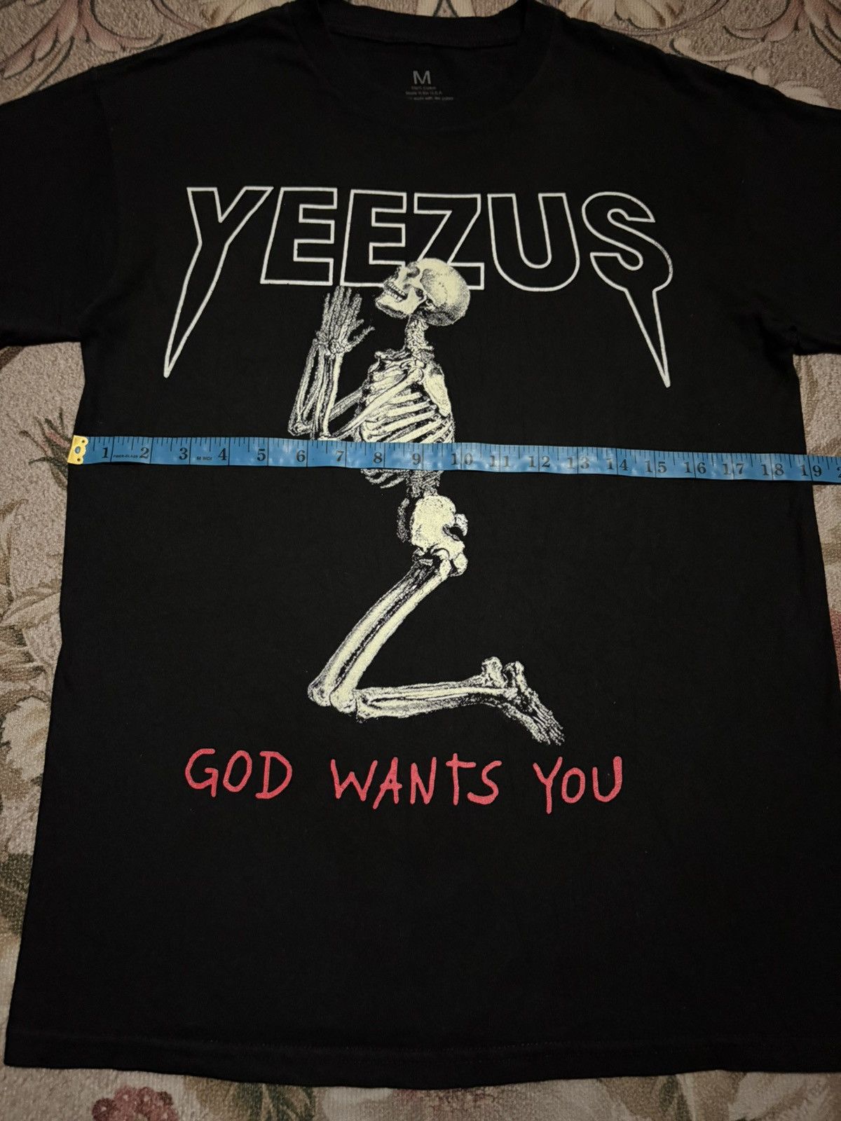 Band Tees × Rap Tees KANYE WEST YEEZUS T-Shirt Size US M / EU 48-50 / 2 - 6 Thumbnail
