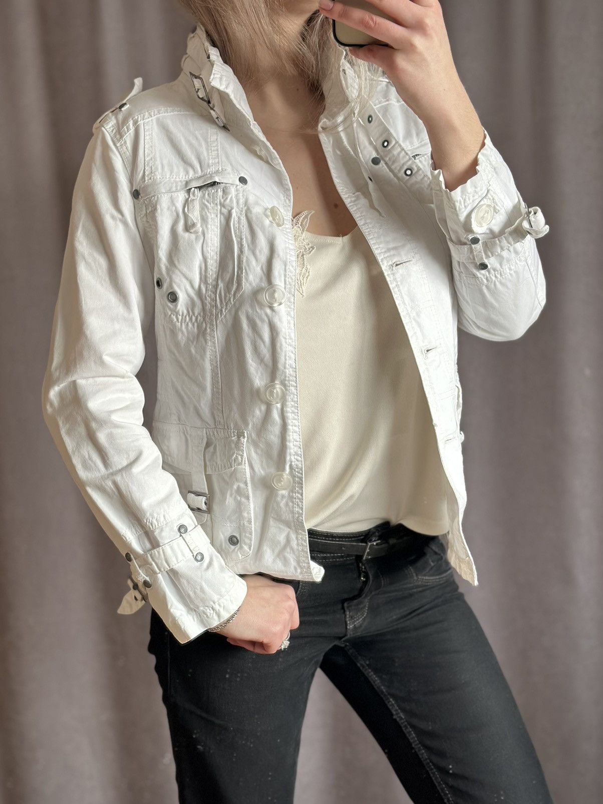 14th Addiction Japan Ifsixwasnine Fur Goa Tornado Mart Jacket Isay Miyake Size S / US 4 / IT 40 - 2 Thumbnail