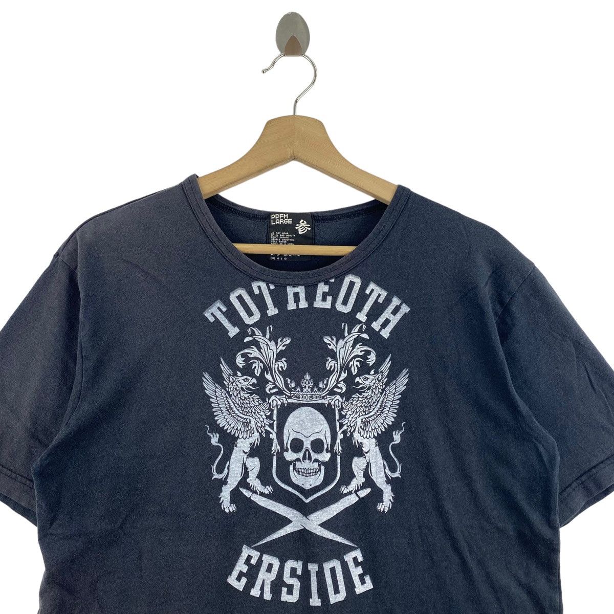 PPFM PPFM TOTHEOTH ERSIDE Logo Print Japan Punk Brand Navy Short Size US L / EU 52-54 / 3 - 2 Thumbnail