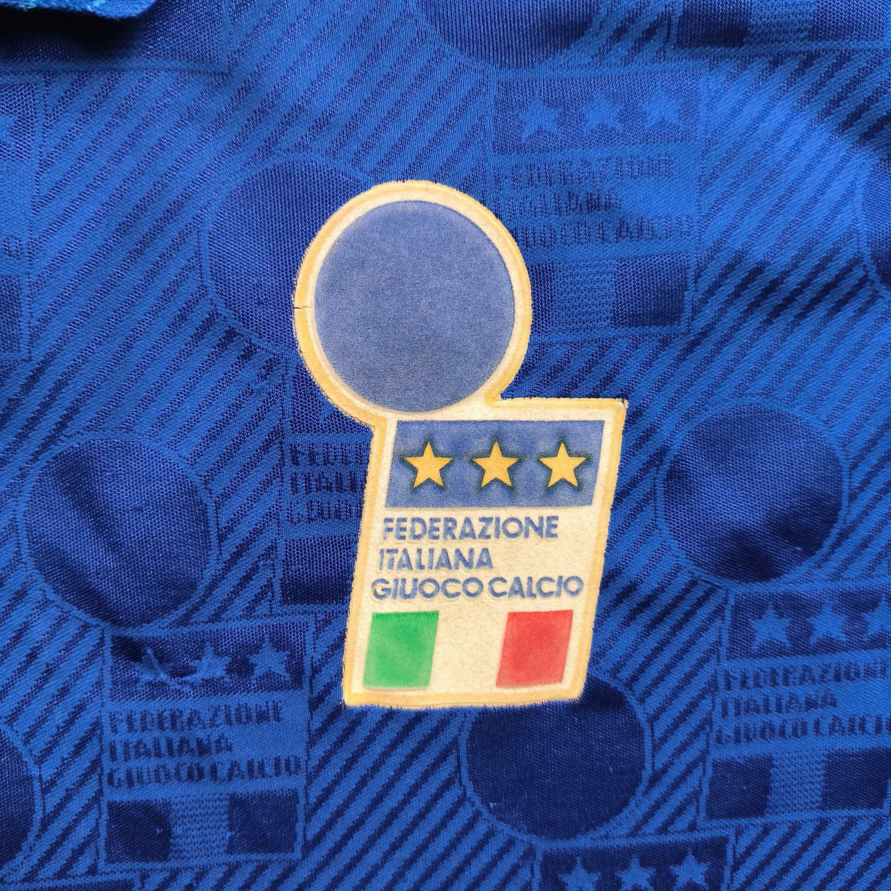 Diadora Italy 1992-94 Diadora home football jersey shirt size L Size US L / EU 52-54 / 3 - 3 Thumbnail