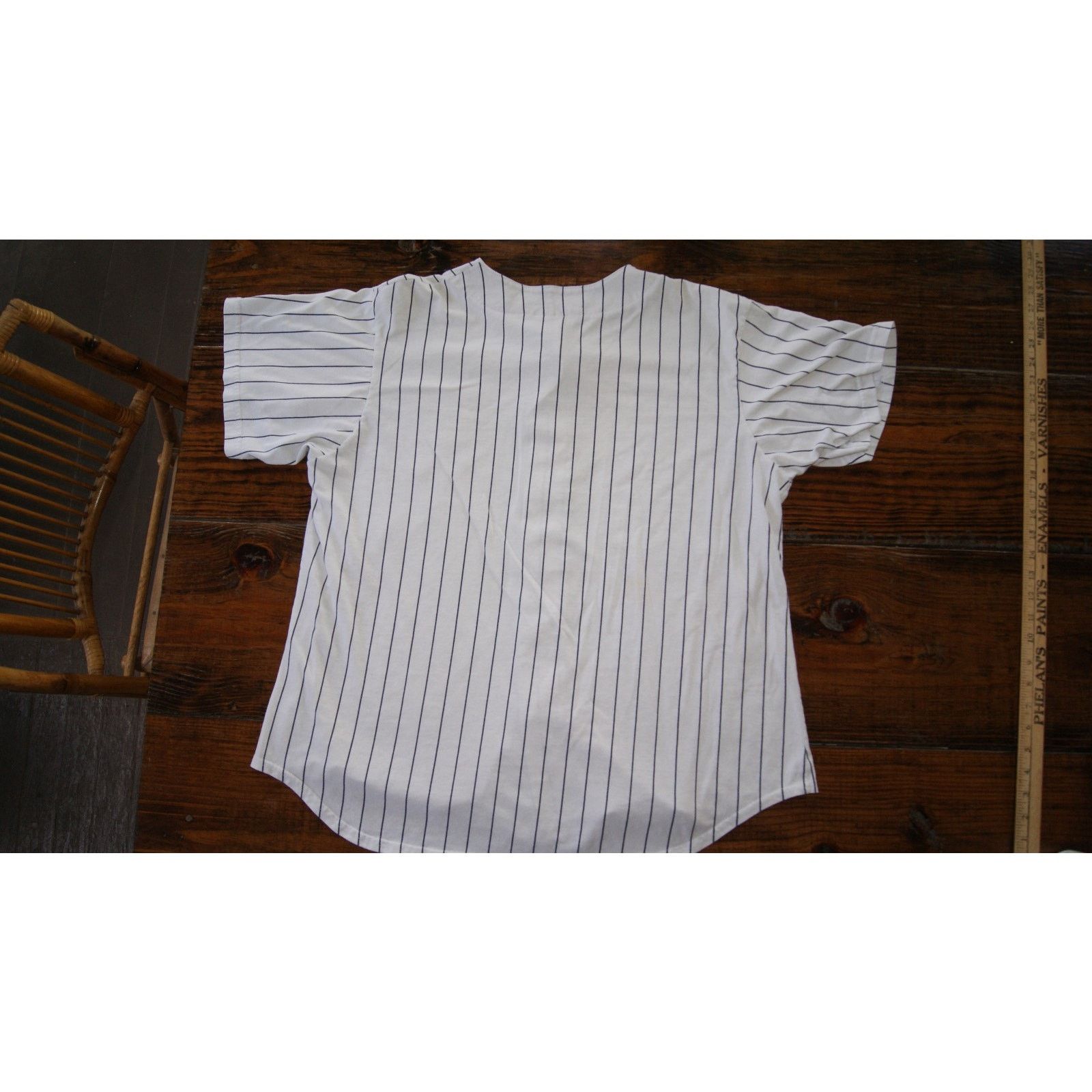 Bench Vtg St Louis Cardinals Pinstripe XL Button Up Jersey USA Size US XL / EU 56 / 4 - 4 Thumbnail