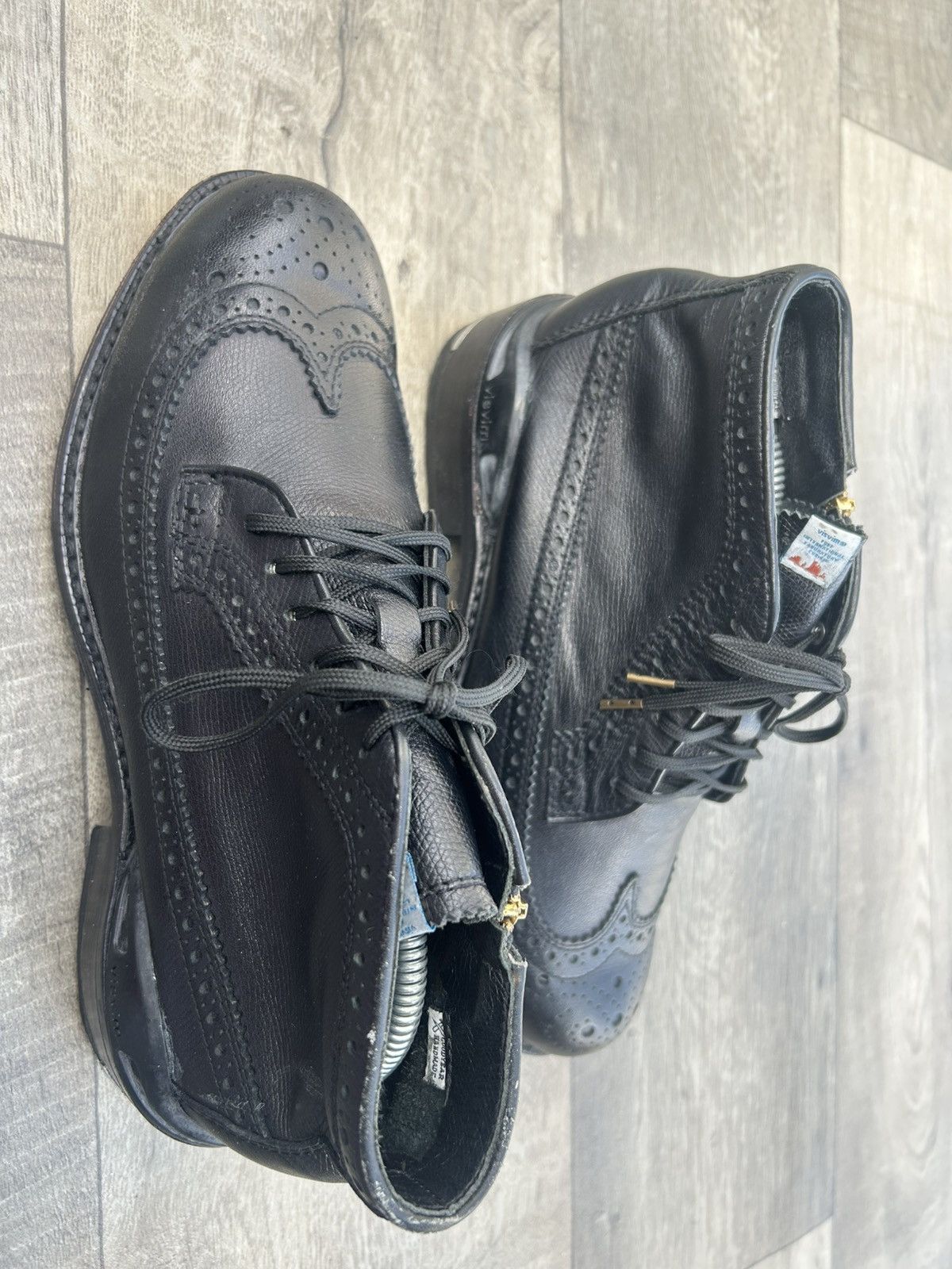 Visvim Visvim Patrician Mid W.T.-Folk brogue boots Size US 8 / EU 41 - 4 Thumbnail