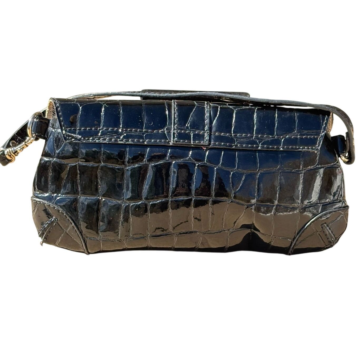 Liz Claiborne Y2K Black Liz Claiborne Purse Size ONE SIZE - 5 Thumbnail