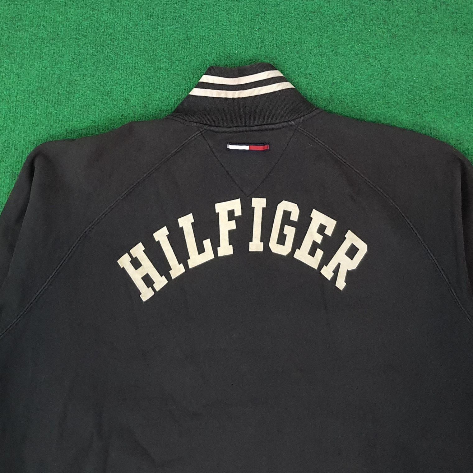 Tommy Jeans Vintage Tommy Jeans Hilfiger Zipper Sweatshirt C255N11 Size US XL / EU 56 / 4 - 2 Thumbnail