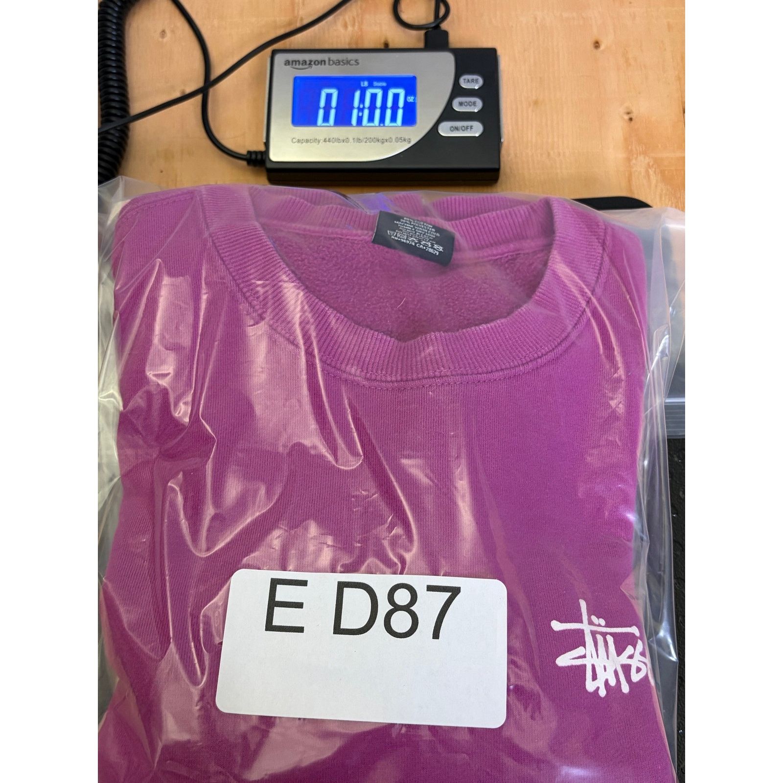 Stussy Stussy Crewneck Sweatshirt Mens Medium Pink Crewneck Y2K Size US M / EU 48-50 / 2 - 14 Thumbnail