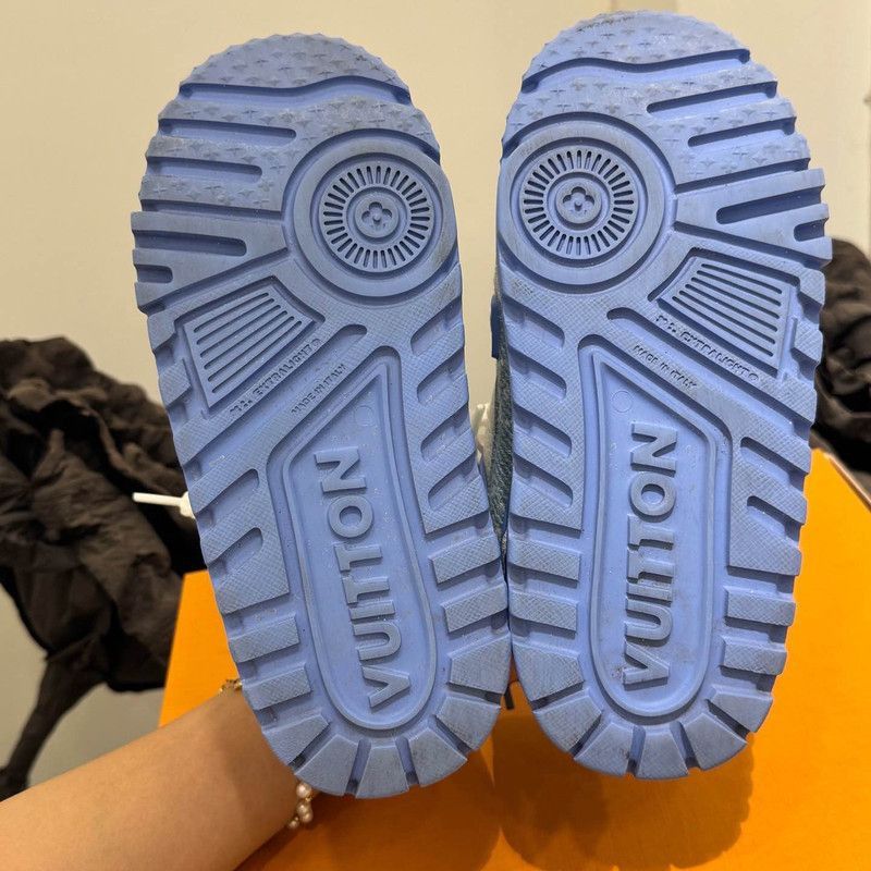 Louis Vuitton Louis Vuitton Trainer Maxi Low-Top Sneakers -2508 Size US 5.5 / EU 38 - 4 Thumbnail