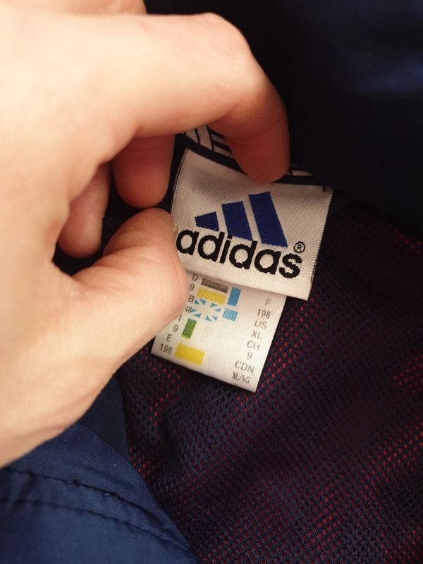 Adidas × Vintage Vintage adidas zip up sweatshirt xl Size US XL / EU 56 / 4 - 9 Thumbnail