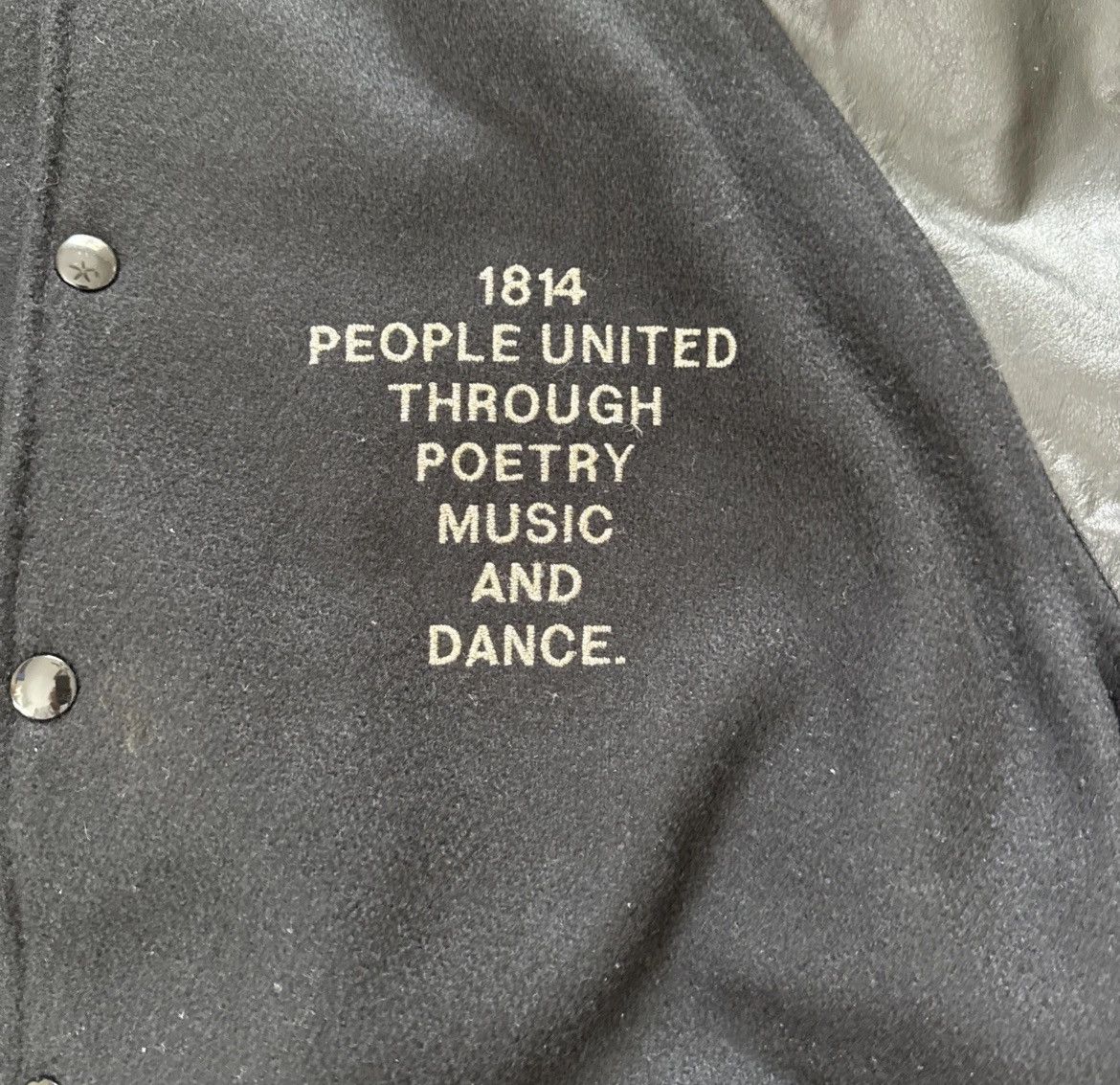 Vintage Janet Jackson 1990 World Tour Varsity Jacket Size US XL / EU 56 / 4 - 7 Thumbnail