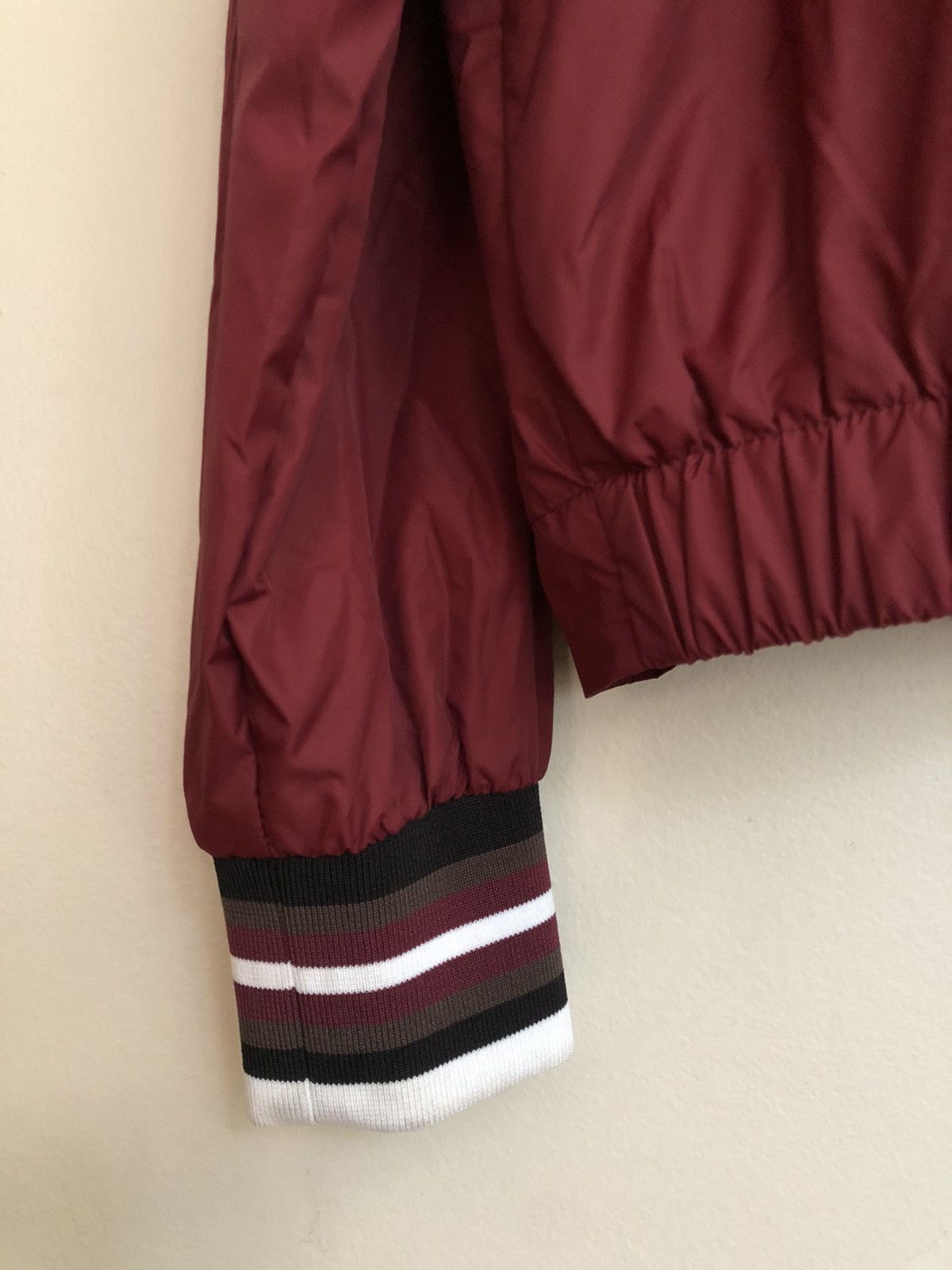 Alexander McQueen McQ Alexander McQueen Oxblood Logo Windbreaker Size US M / EU 48-50 / 2 - 12 Thumbnail