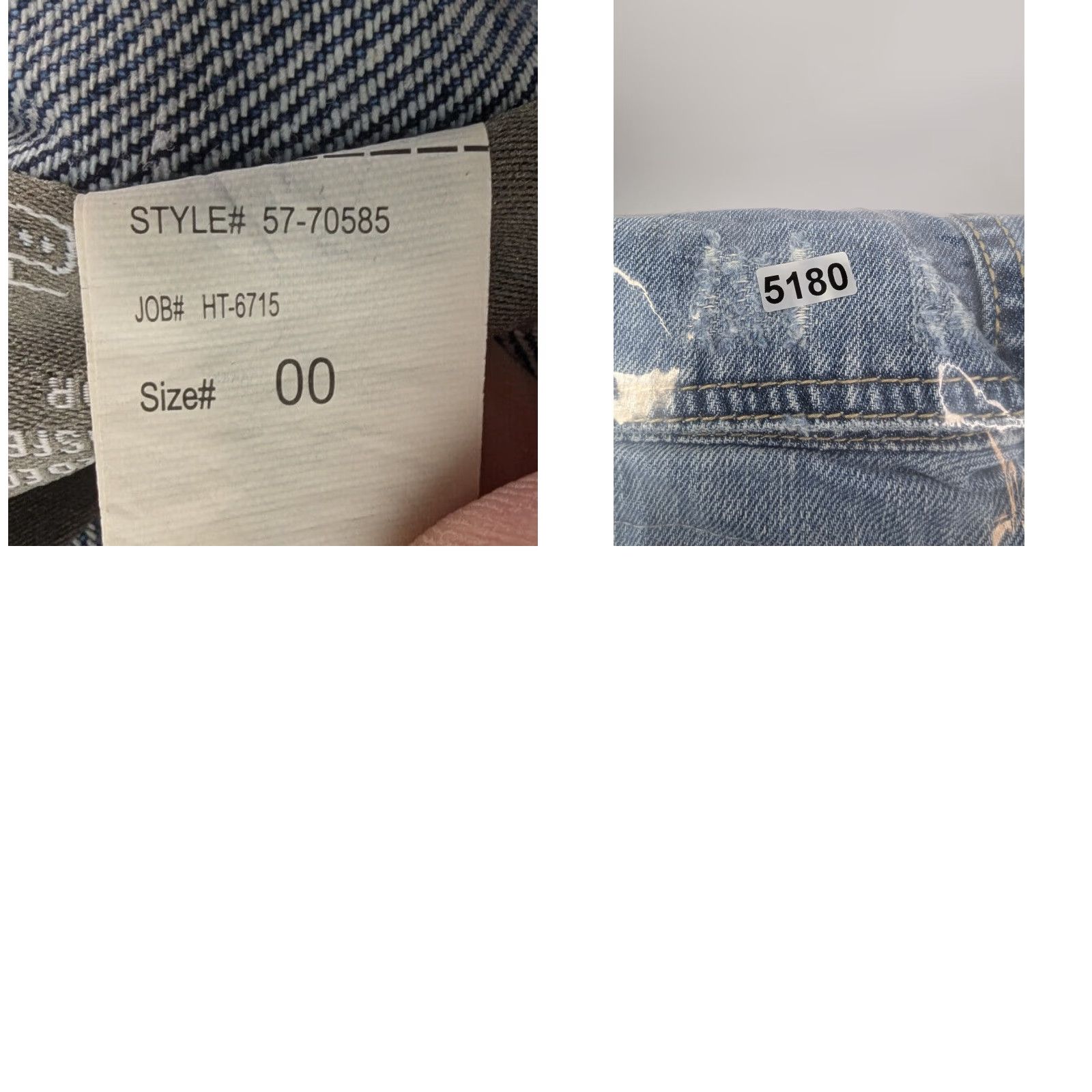 Torrid Torrid Denim Jacket 00 Blue Distressed Medium Wash Trucker Jean Plus Size 24" / US 00 / IT 34 - 9 Thumbnail